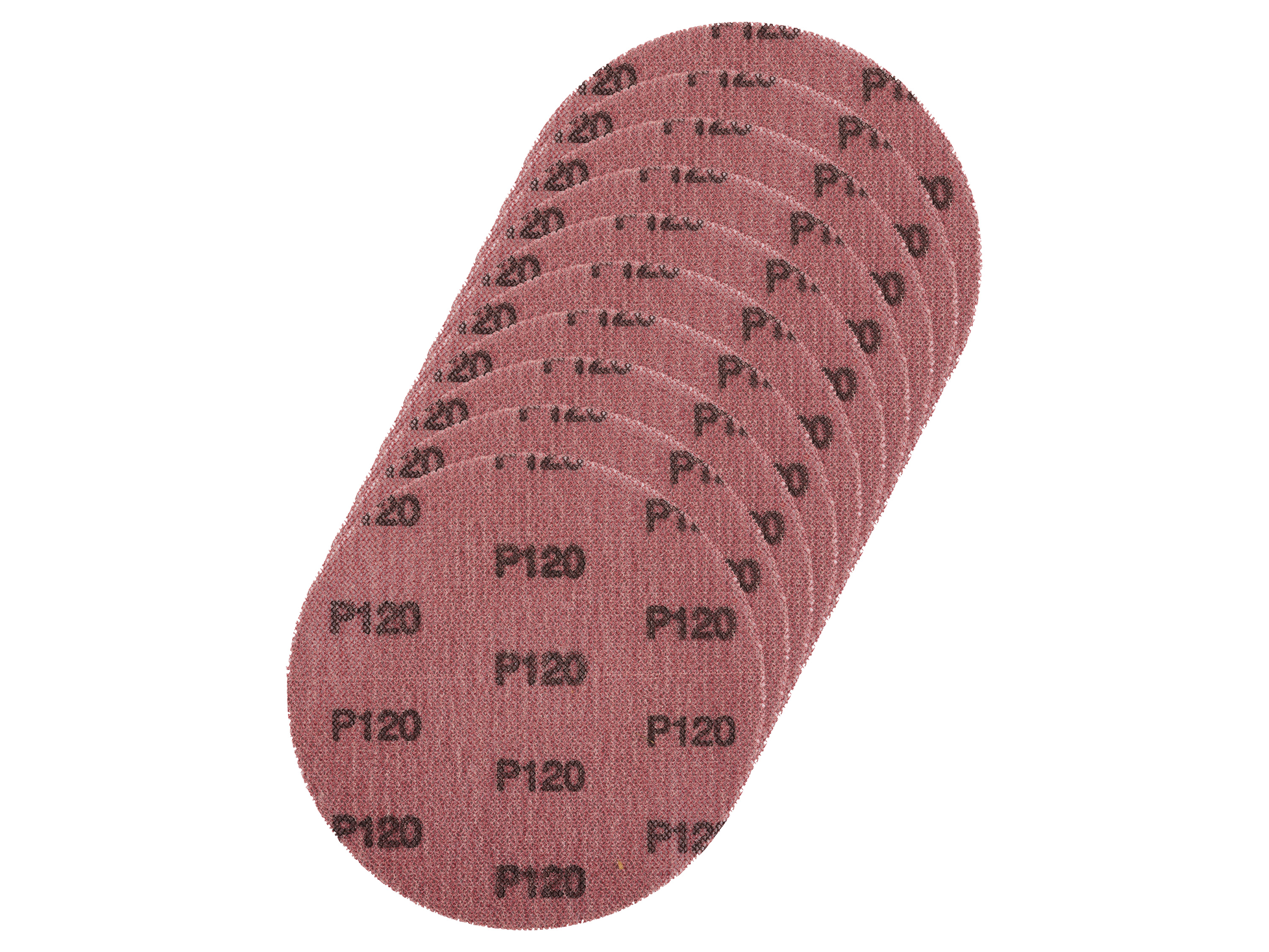 Parkside Performance Papier ścierny, ø 150 mm, 10 sztuk K120