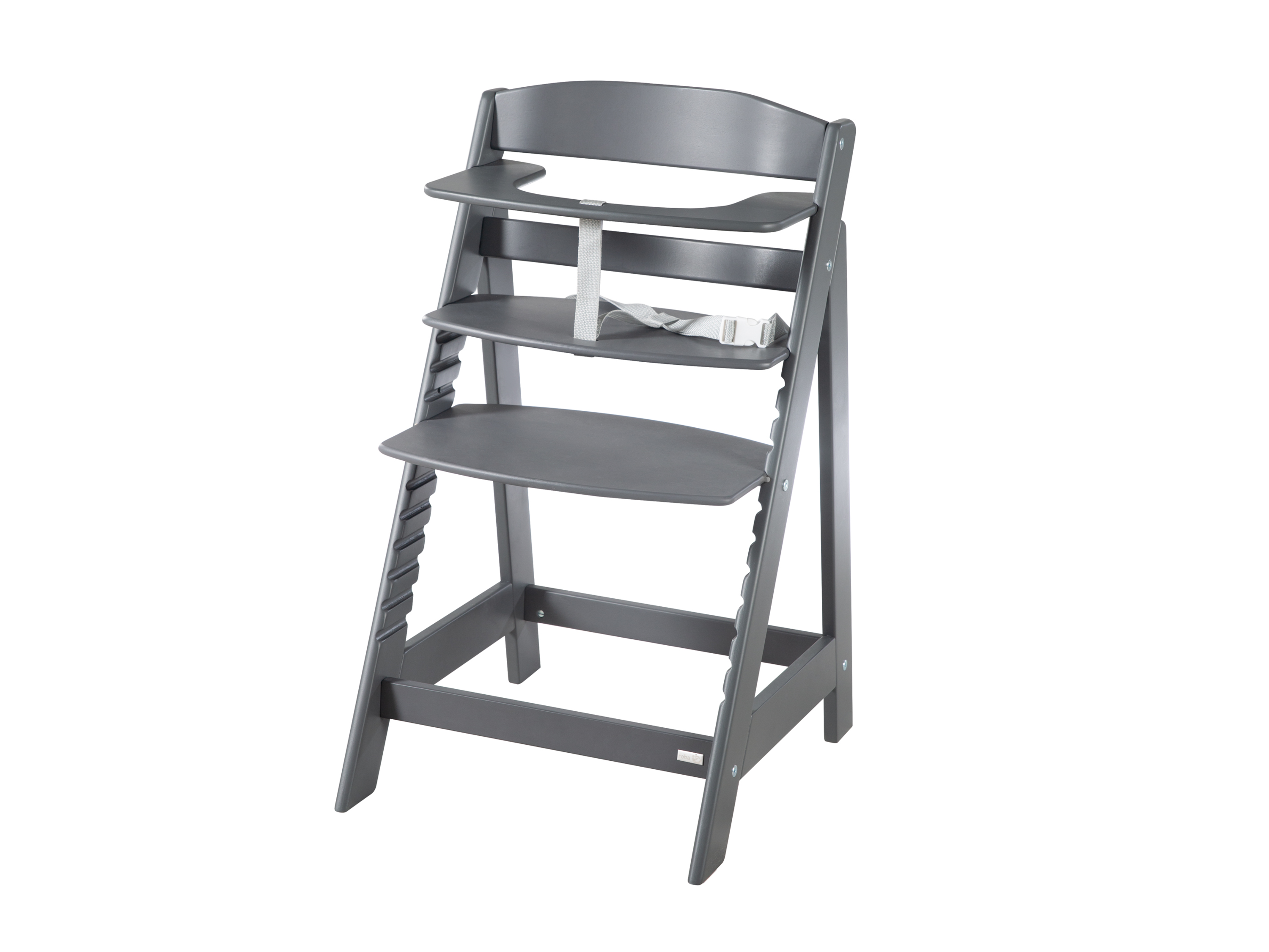 roba Krzesełko dziecięce Sit Up z drewna Antracyt Flex