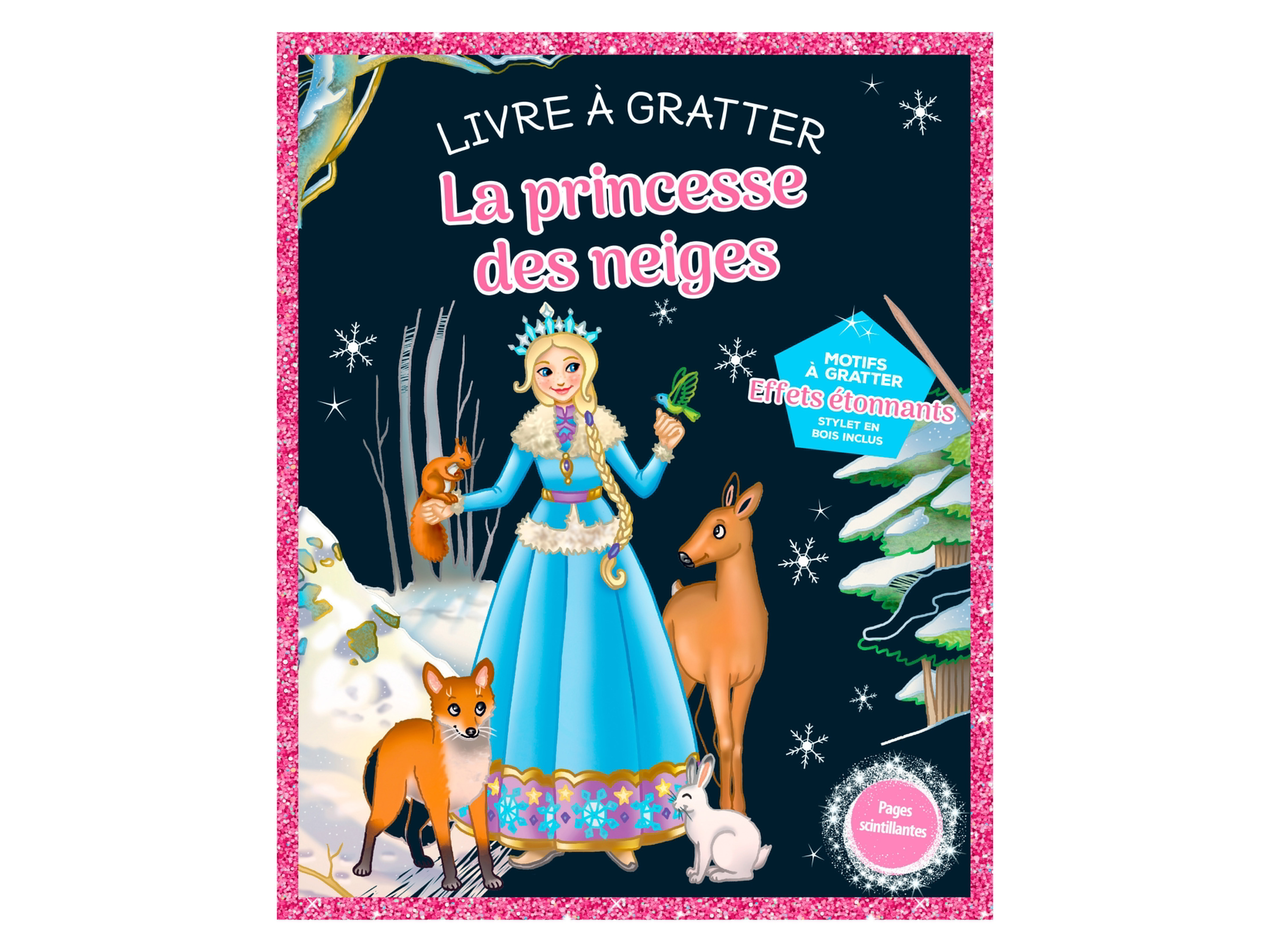 Magiczna Książeczka Zdrapek Kinder Uwaga LV Osfr Królowa śniegu