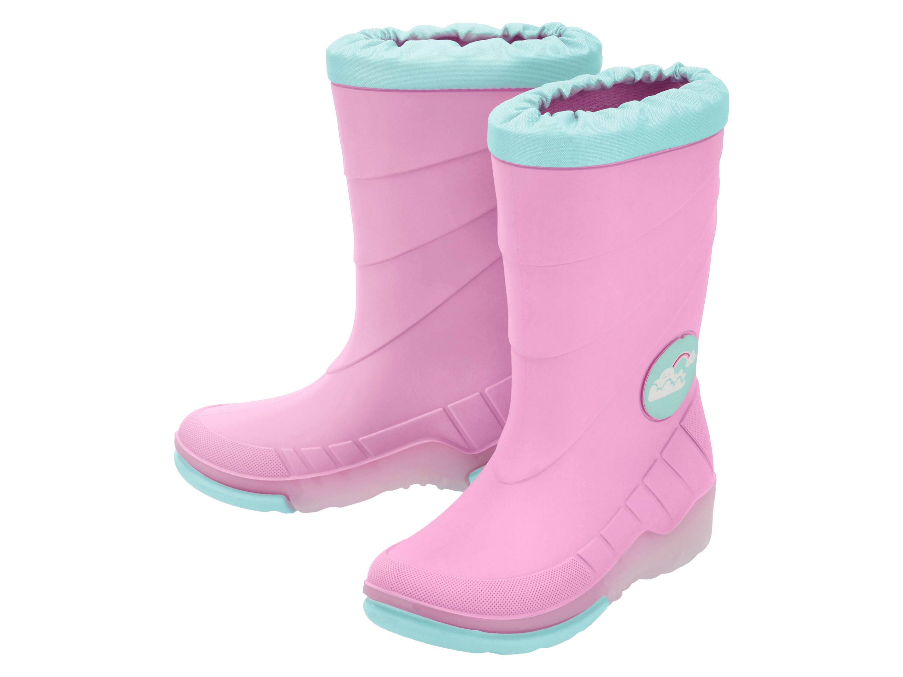 lupilu Kalosze świecące dziecięce Różowy, 24/25