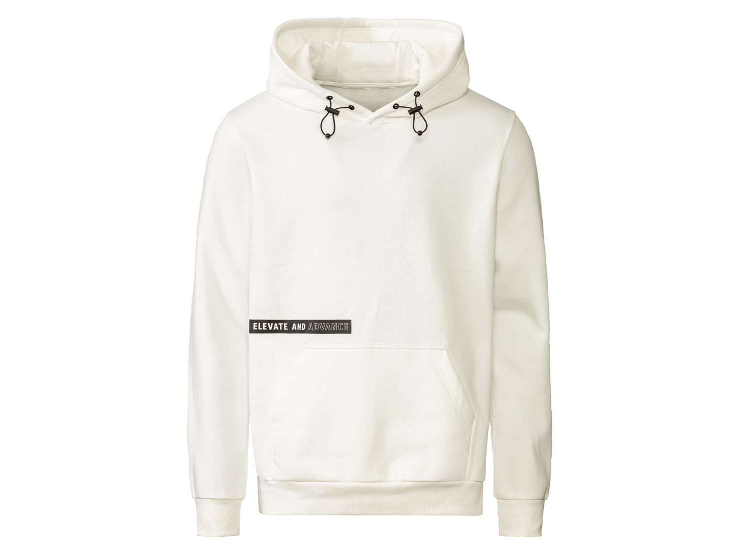 Livergy Bluza dresowa męska z kapturem Biały, S44/46