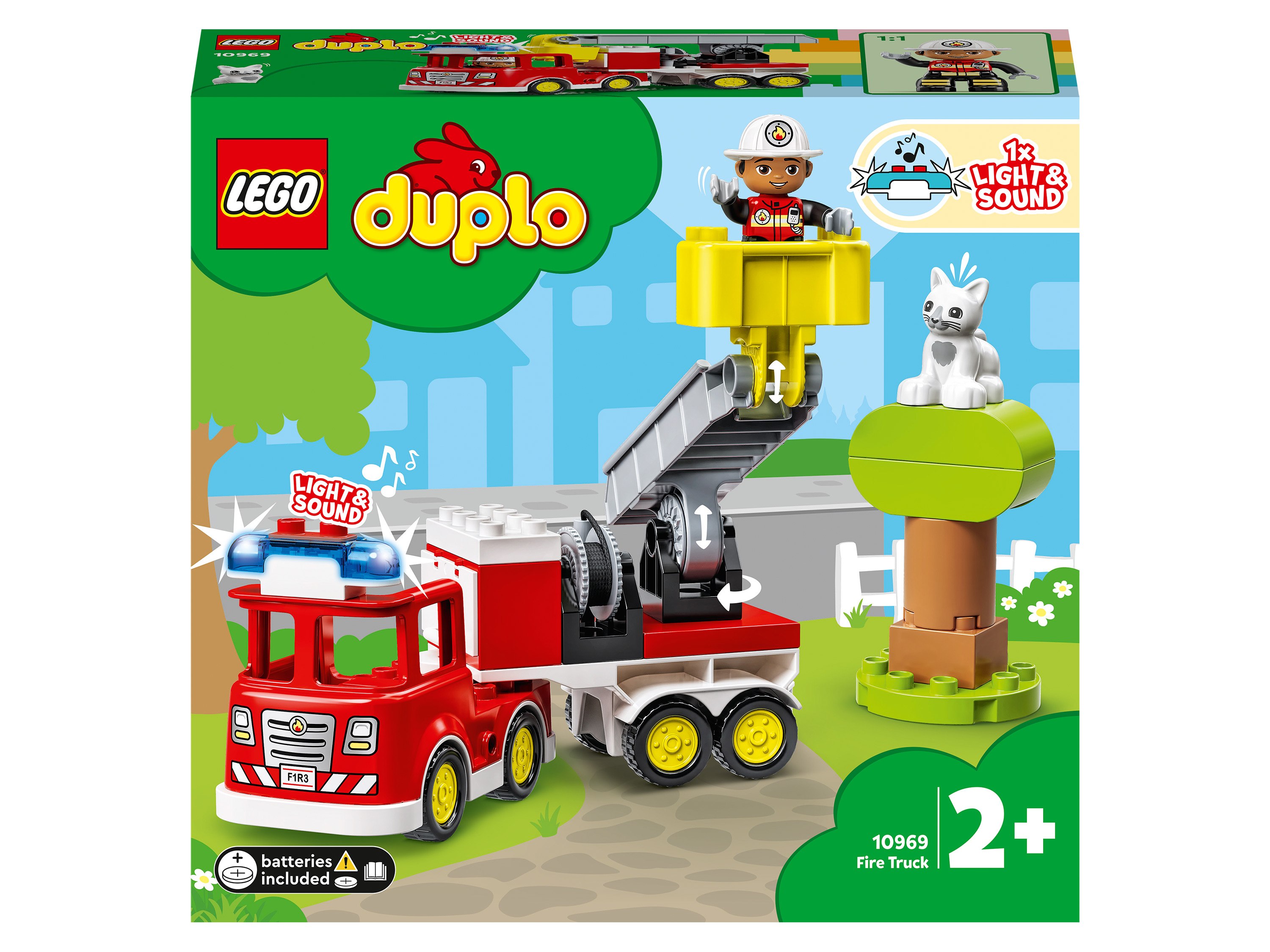 Lego Duplo Zestaw klocków Lego 10969 »Wóz strażacki«