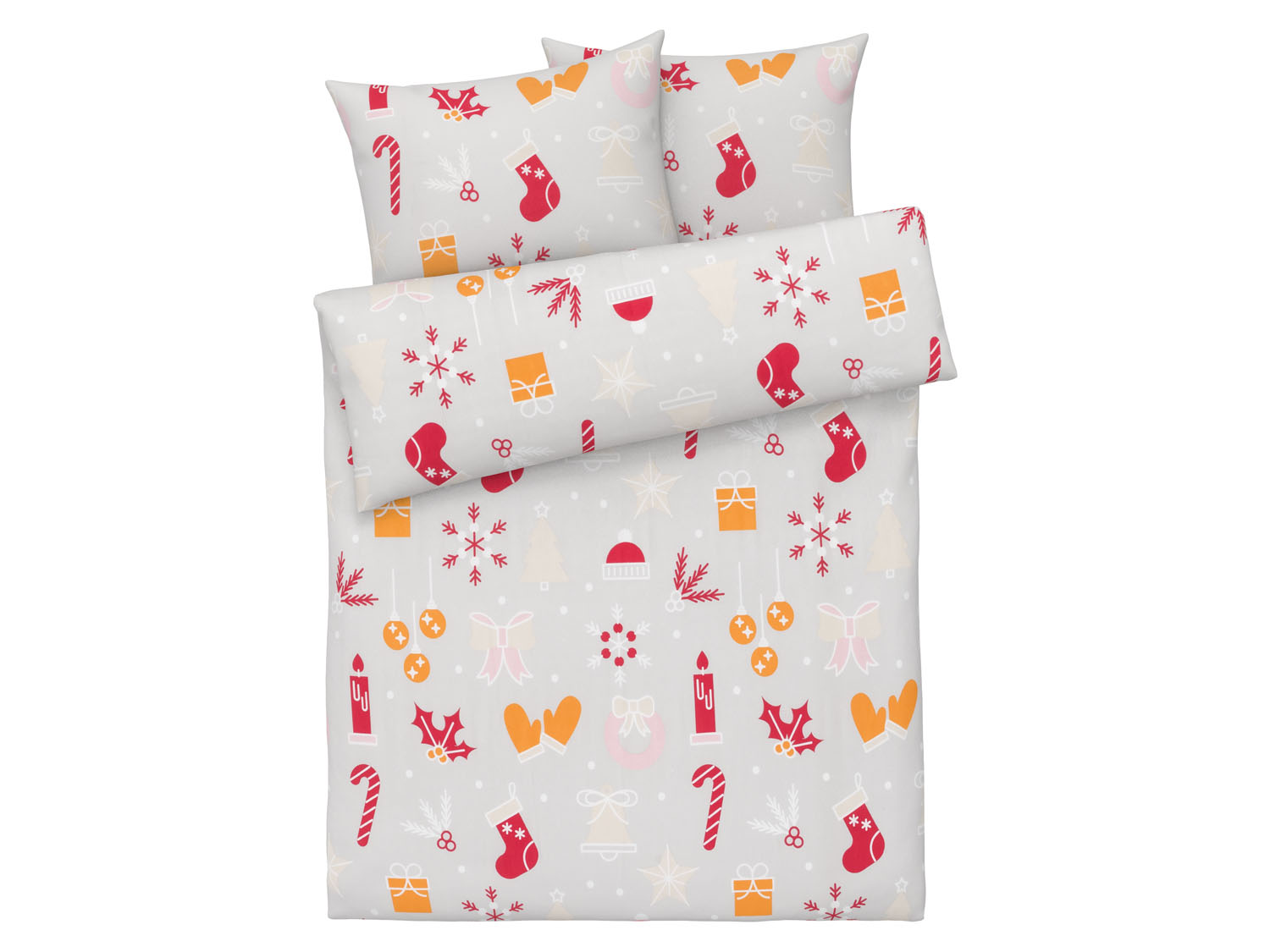 Livarno home Pościel z delikatnej flaneli, 220 x 200 cm Boże Narodzenie