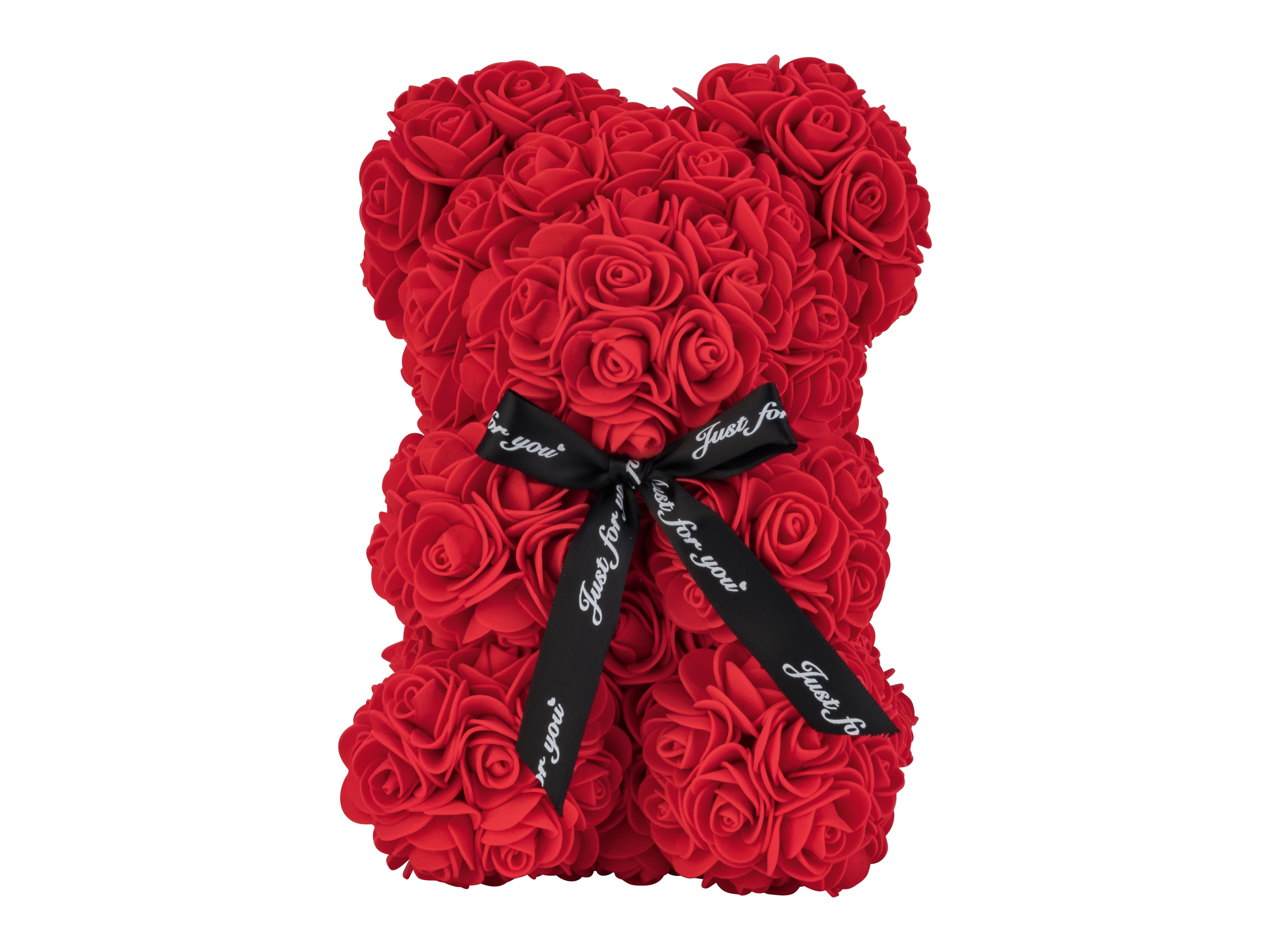 Livarno Pudełko prezentowe udekorowane różami Miś