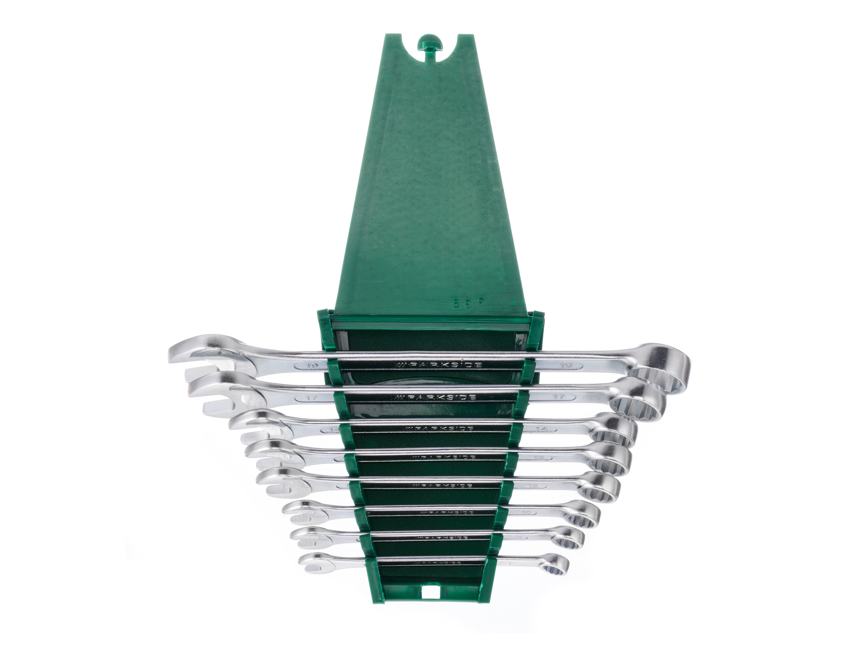 Parkside Zestaw 8 kluczy płaskich, oczkowych lub płasko-oczkowych Zestaw kluczy płasko-oczkowych, 8 sztuk