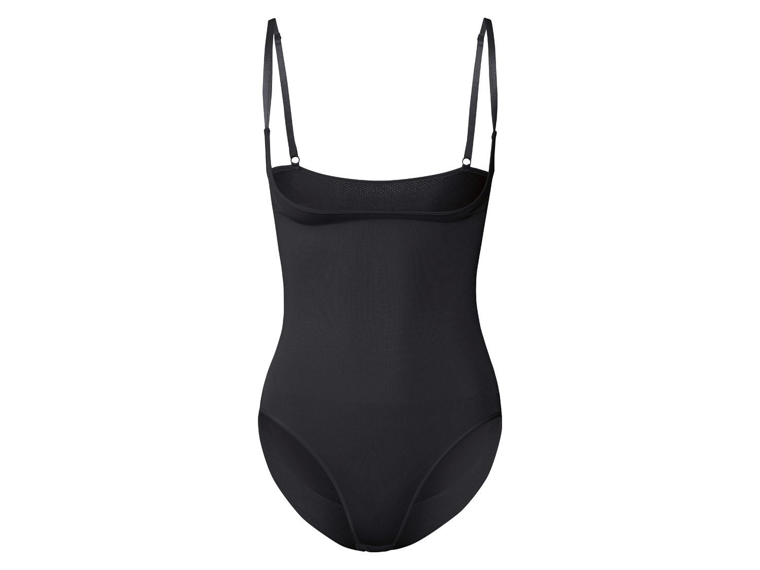 esmara Bezszwowe body modelujące, bezszwowe M 40/42, Czarny