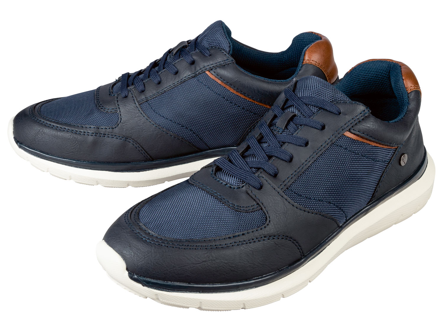 footflexx Buty sneakersy męskie, 1 para 42, Granatowy