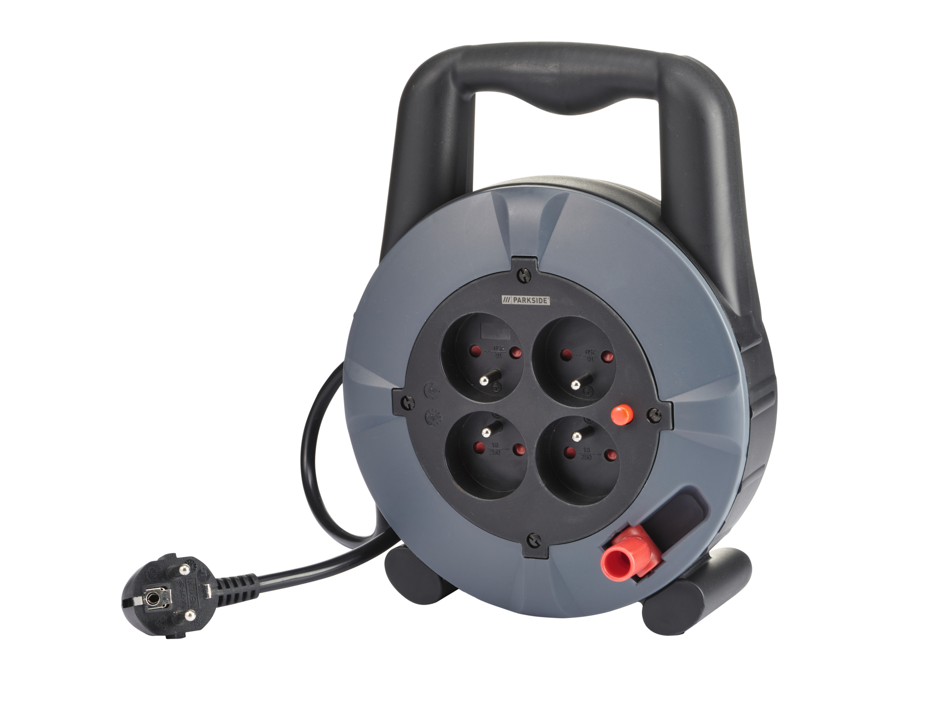 Parkside Przedłużacz bębnowy, 4 gniazda, 5 m