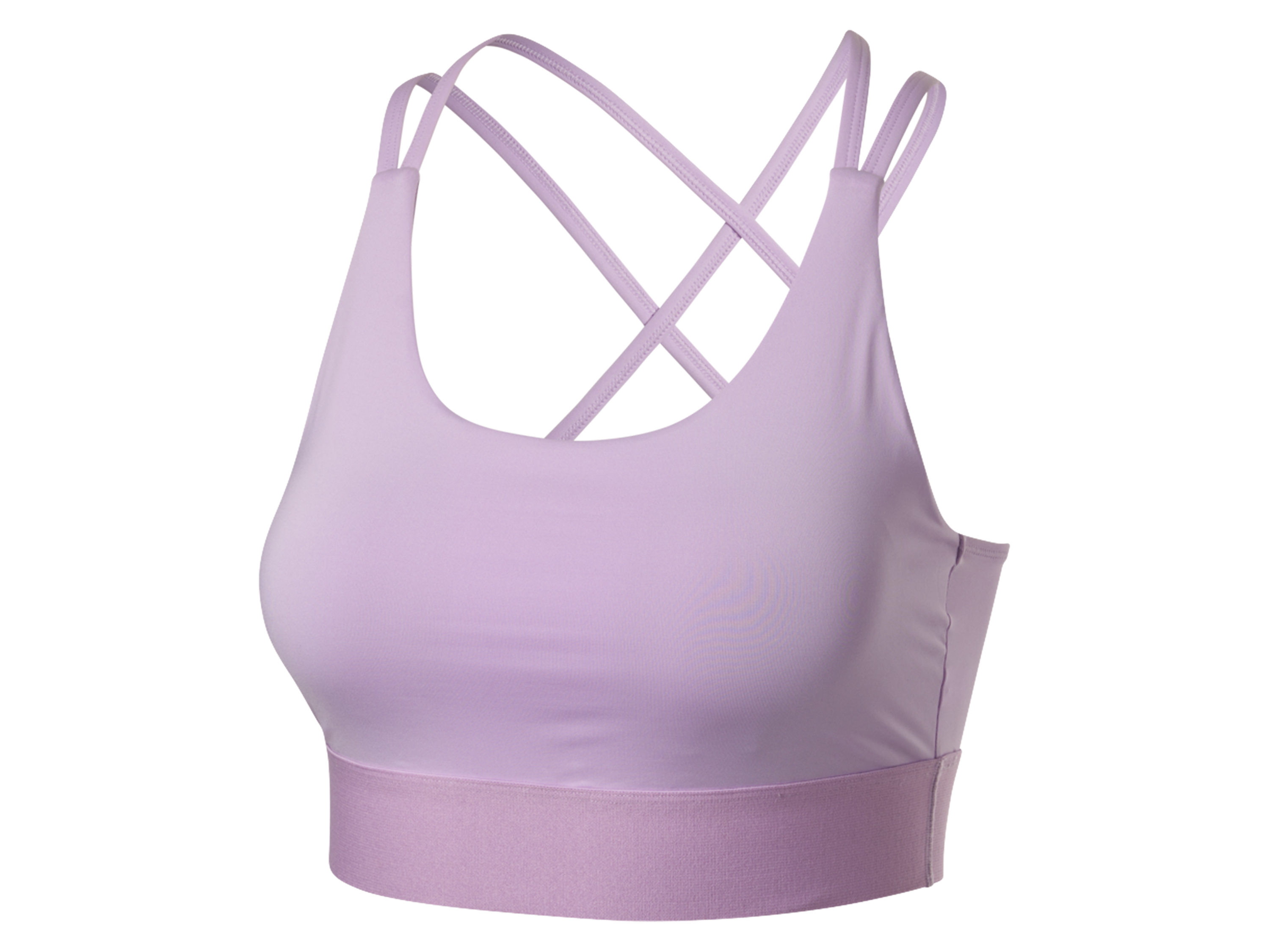 Biustonosz sportowy damski Crivit Maffashion Fioletowy, L 44/46