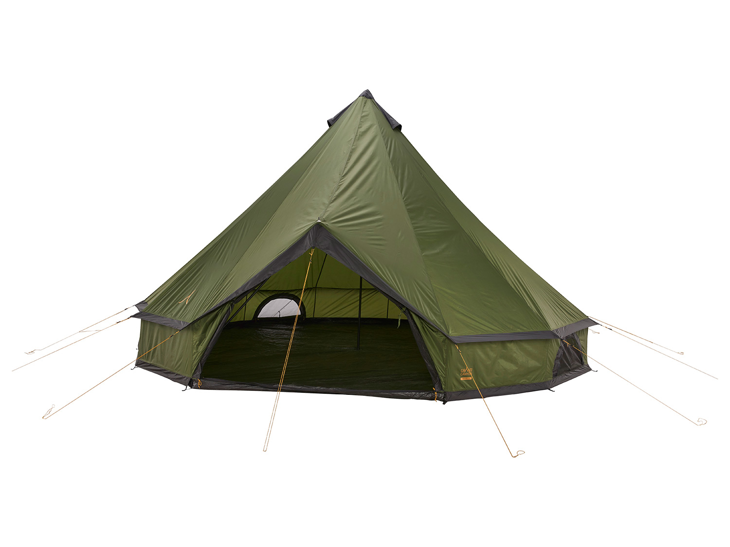 Grand Canyon Tipi Indiana, namiot okrągły Capulet Olive, 10-osobowy