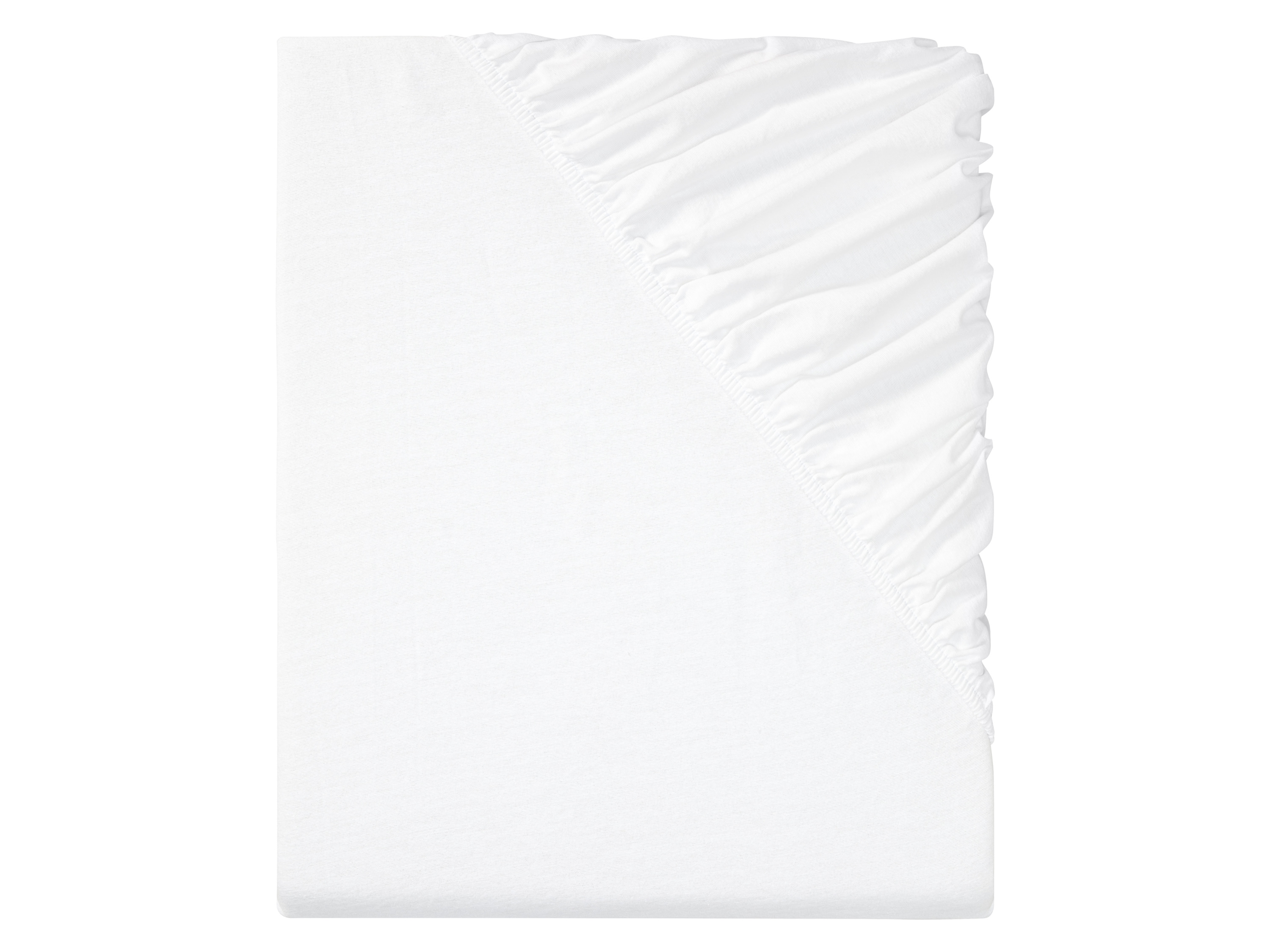 Livarno home Prześcieradło flanelowe, 180 - 200 x 200 cm Biały