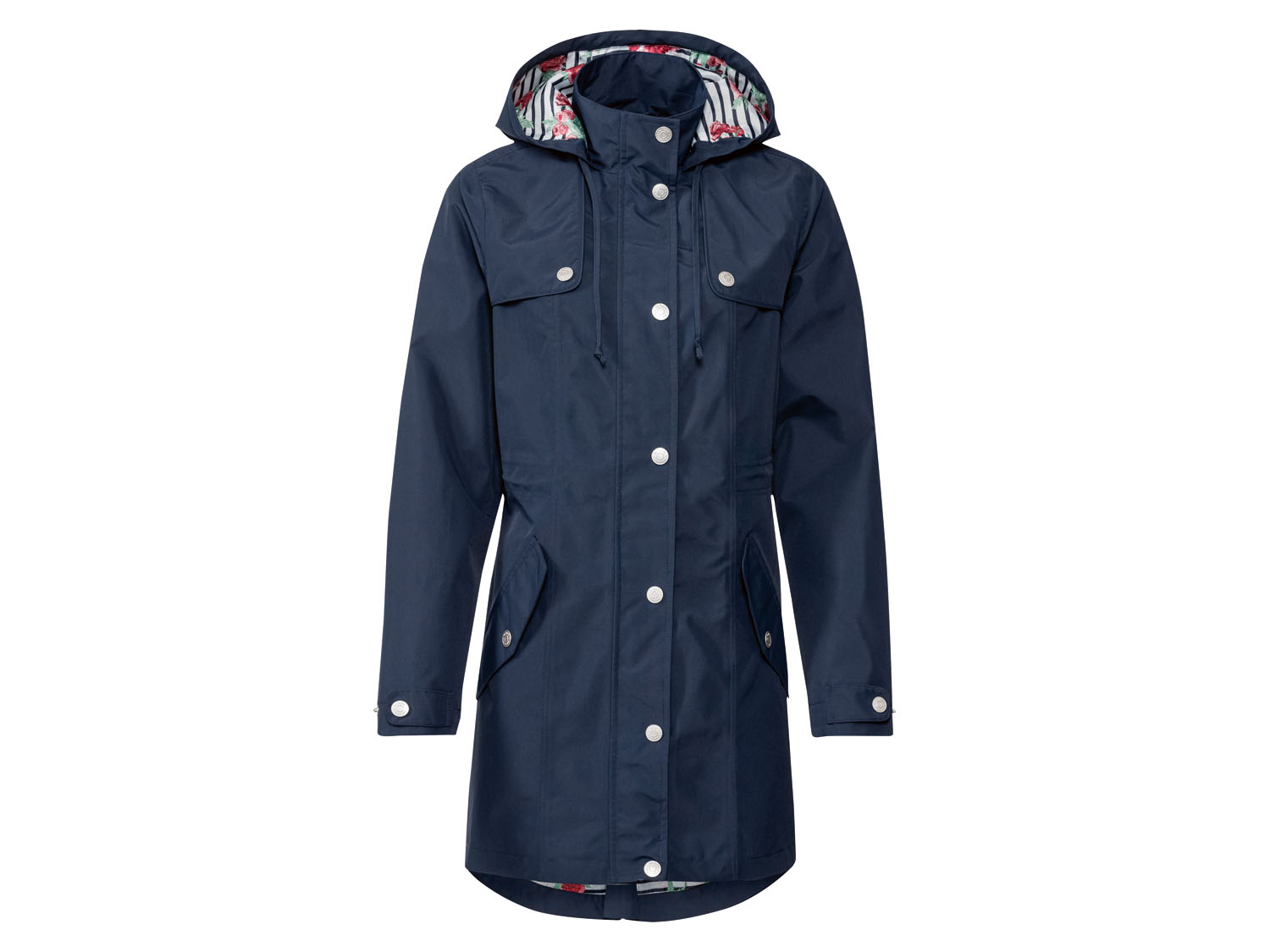 esmara Płaszcz przeciwdeszczowy damski 34, Granatowy