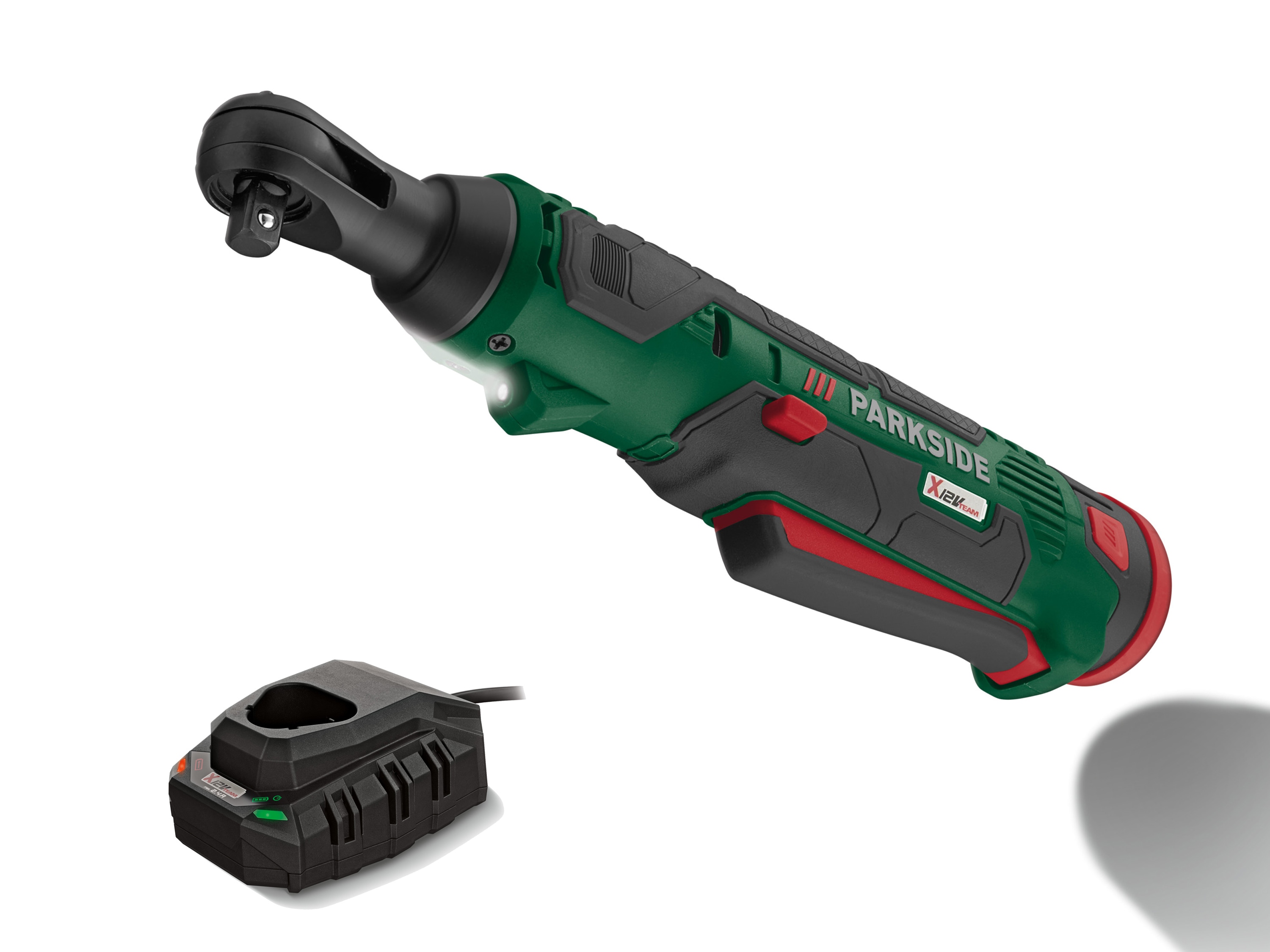 Parkside Akumulatorowa grzechotka z ładowarką, 12 V