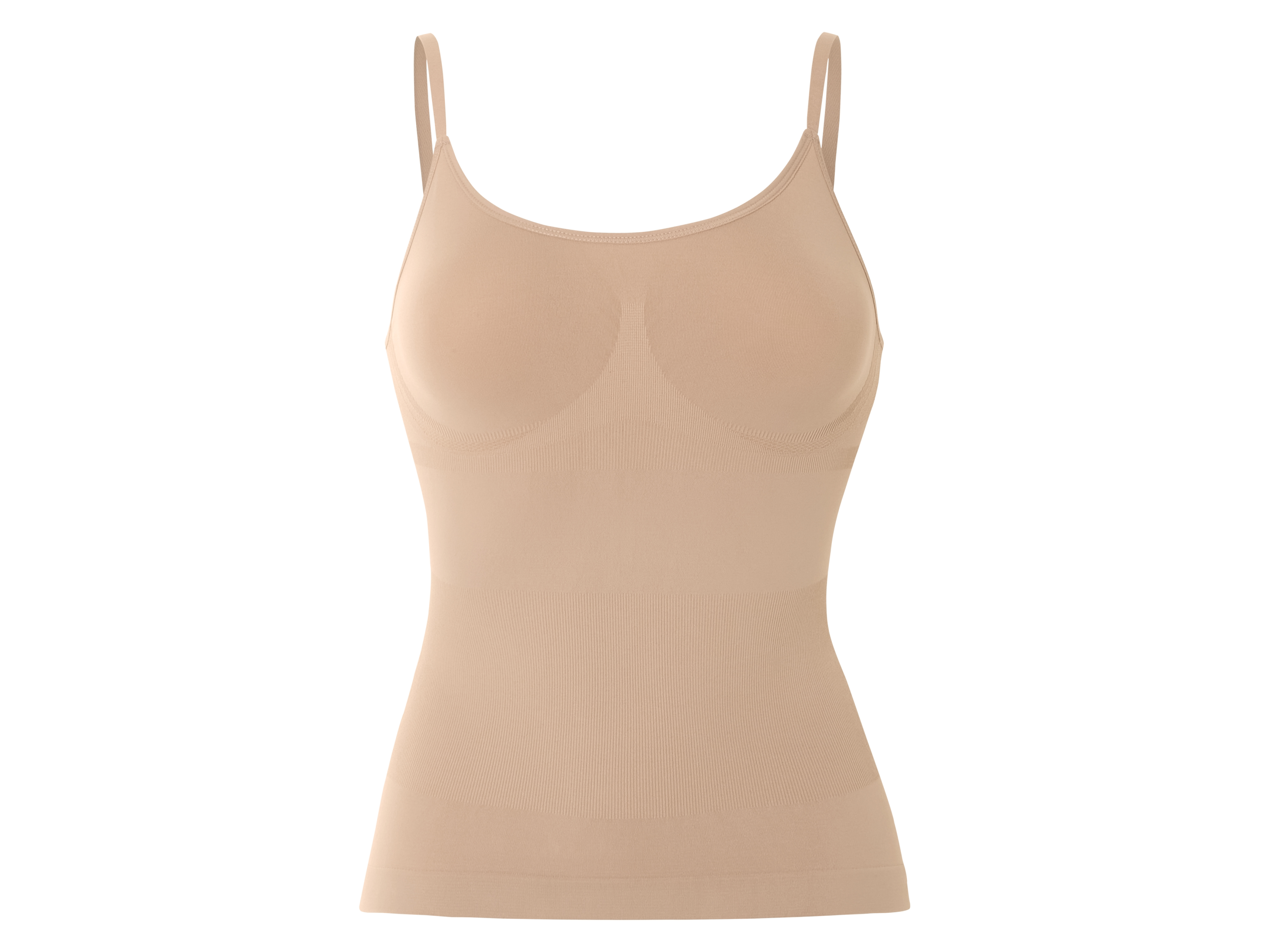 esmara Top modelujący damski Beżowy, M40/42