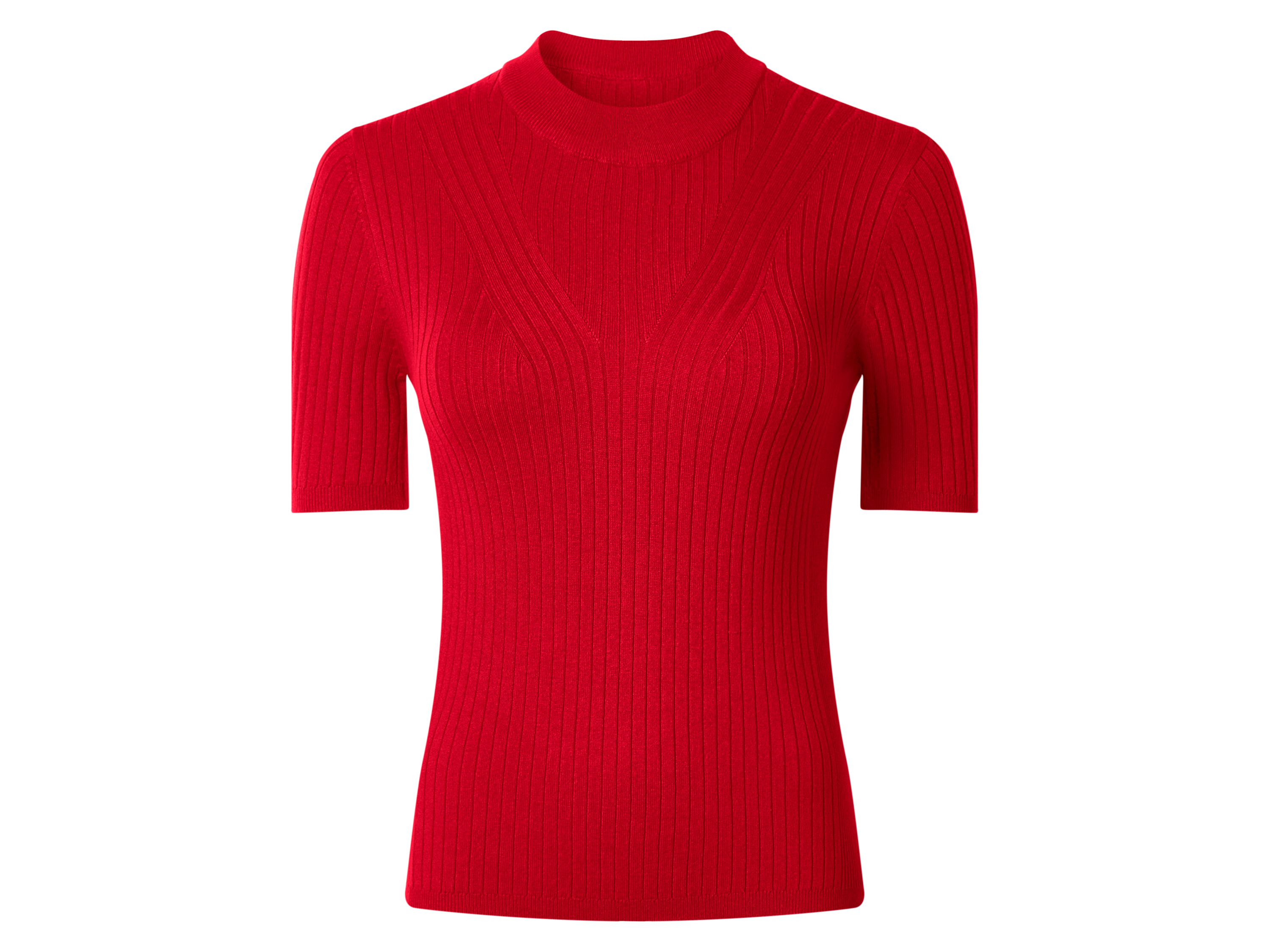 esmara Sweter damski z wiskozą Czerwony, M 40/42