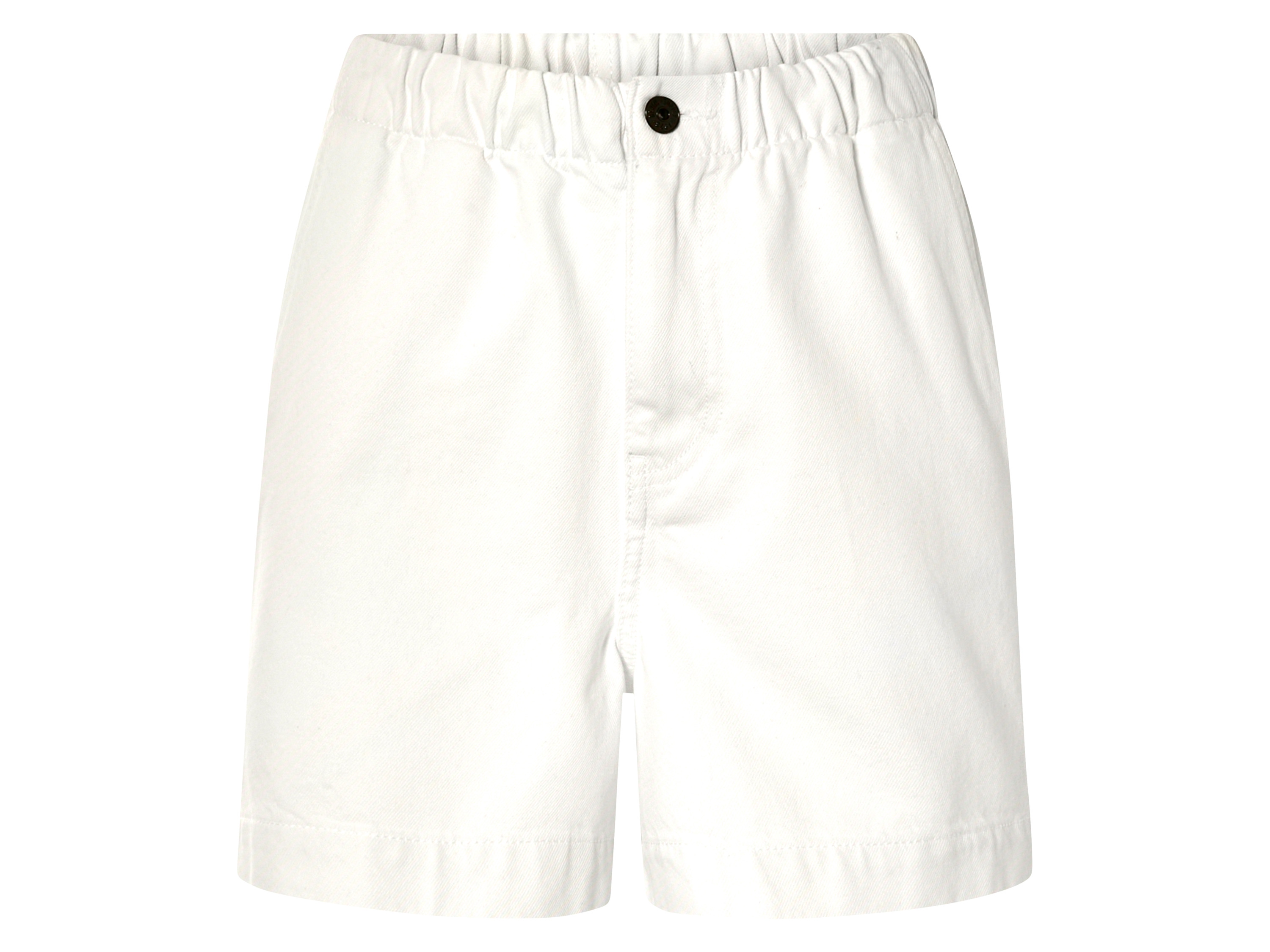 esmara Szorty jeansowe damskie z bawełny Biały, 44