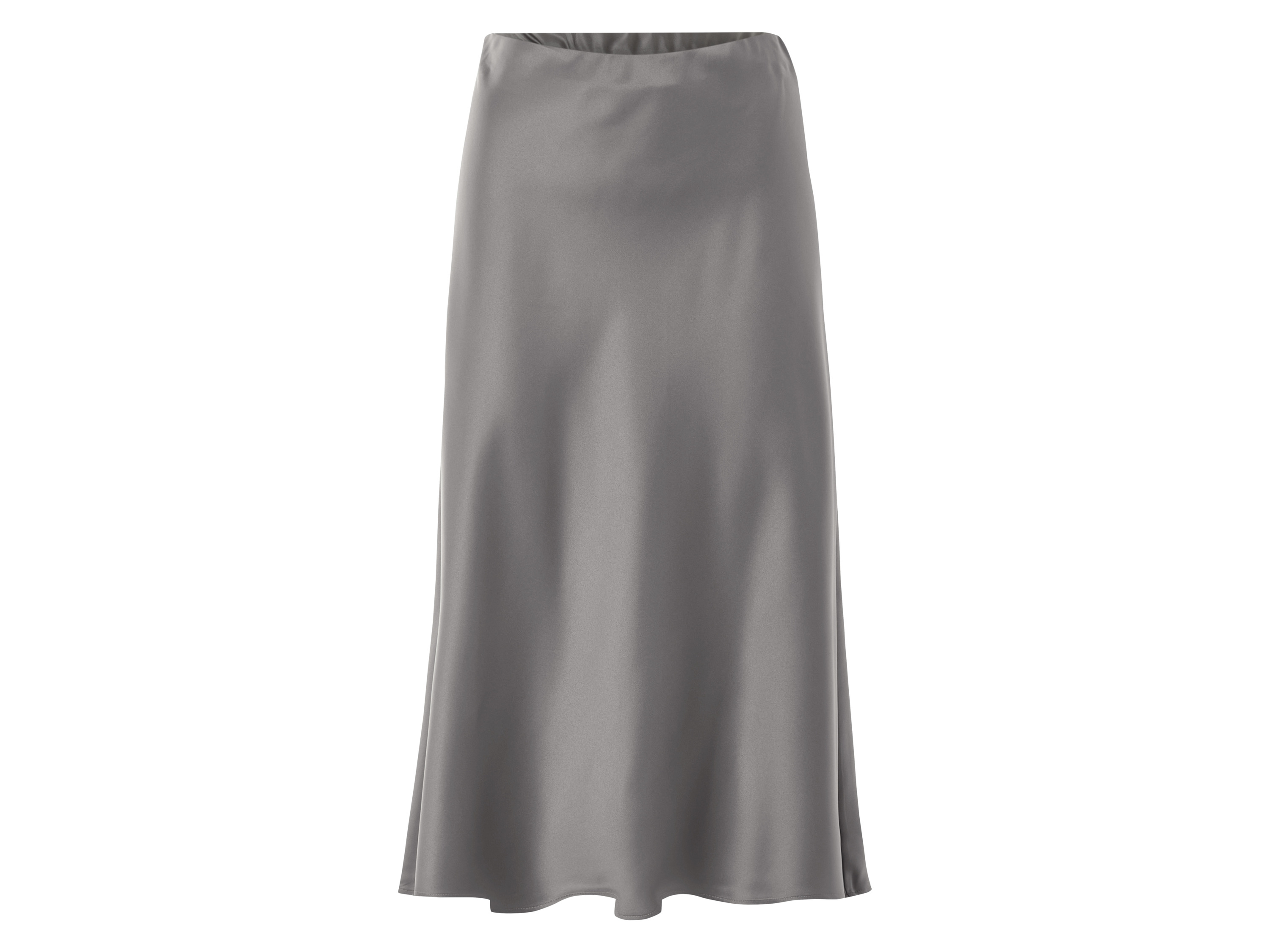 esmara Spódnica satynowa damska Szary, S36/38