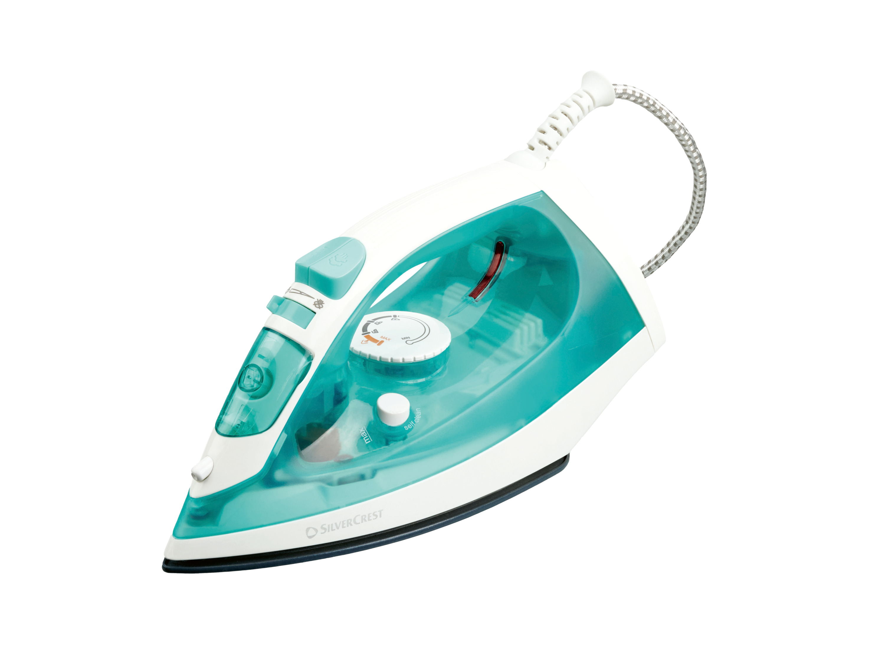 Silvercrest Żelazko parowe, 1740 W, SDB 1600 B4 Biały/miętowy