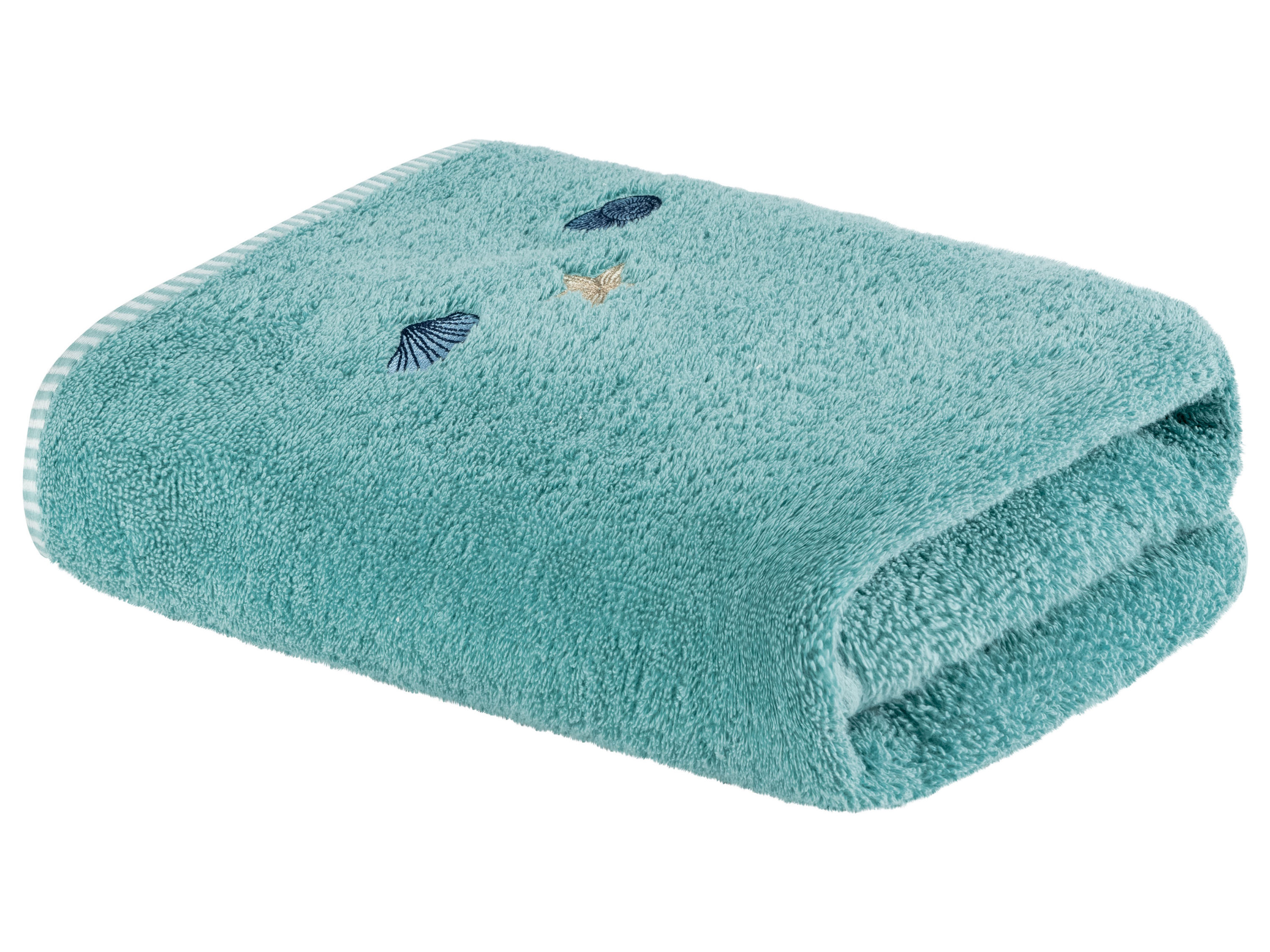 Livarno home Ręcznik frotté 70 x 140 cm, 1 sztuka Jasnoniebieski