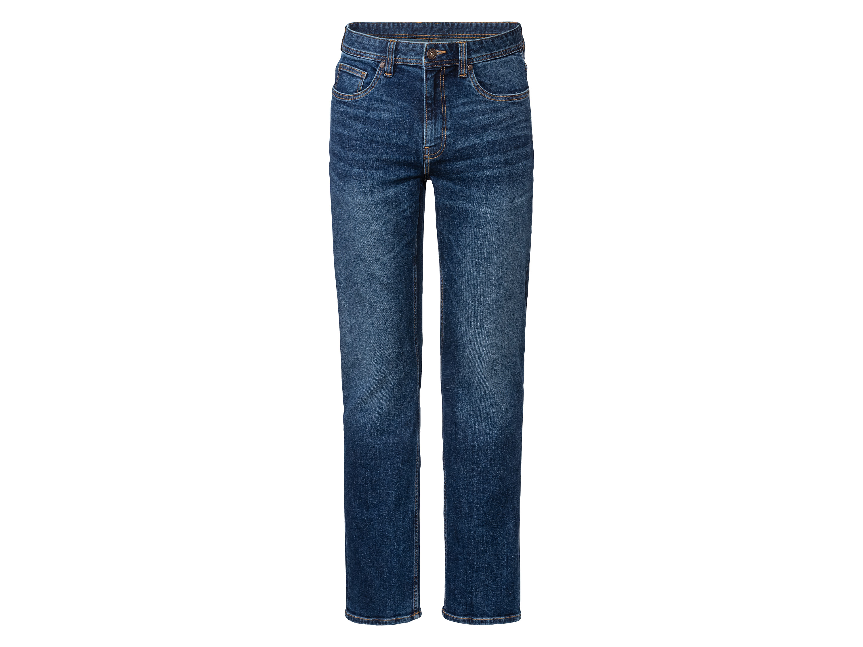 Livergy Jeansy męskie Straight Fit Ciemnoniebieski, 56 40/34