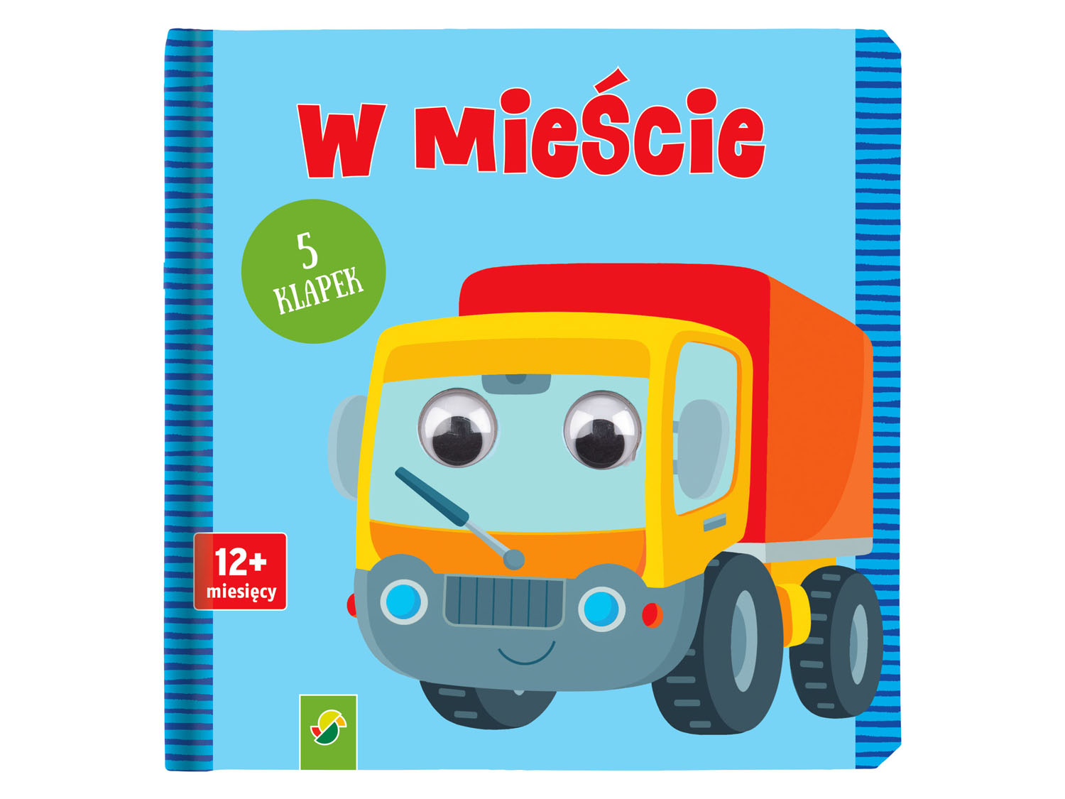 Książki tekturowe dla dzieci/niemowląt, interaktywne W mieście