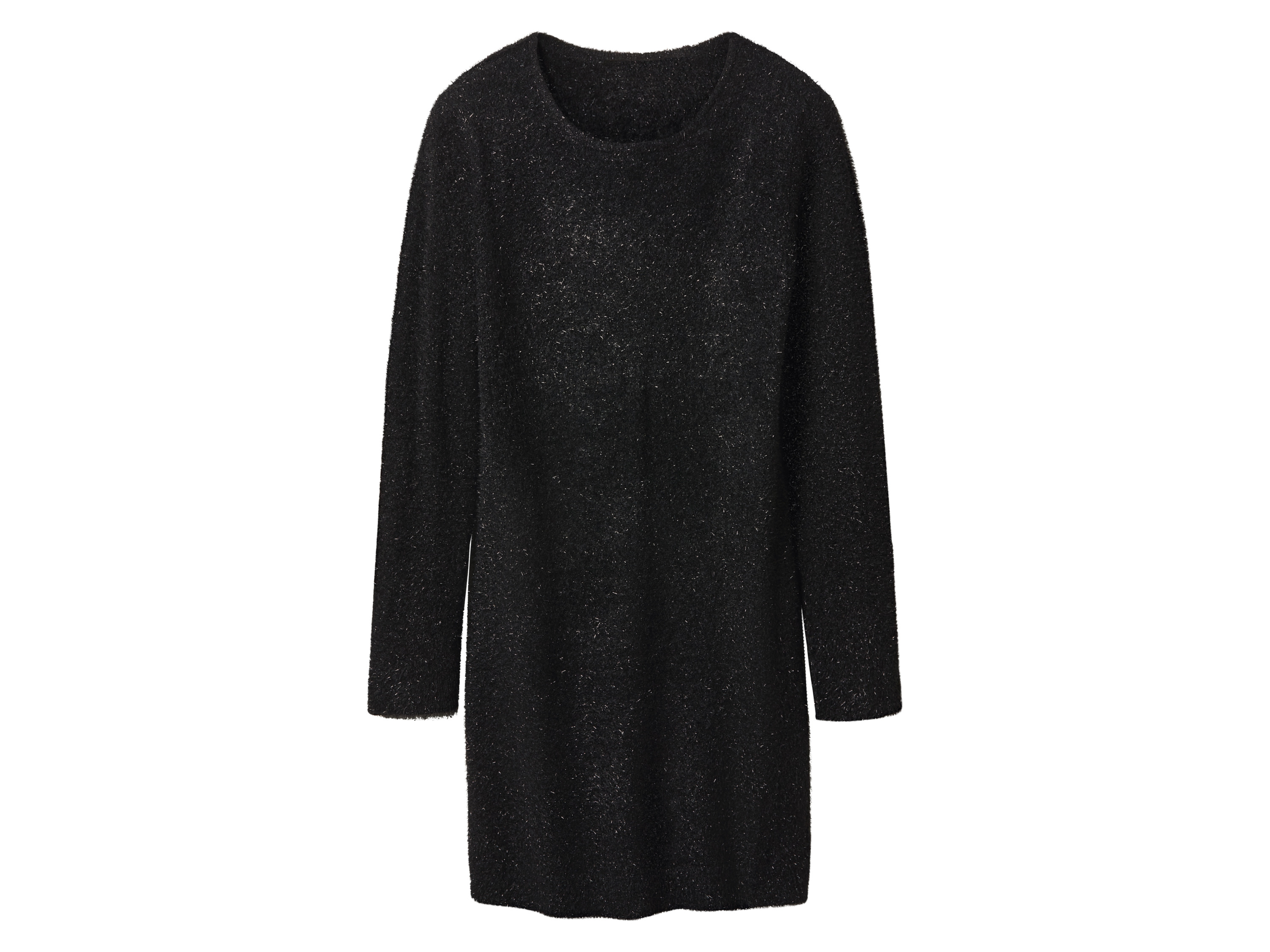 esmara Sukienka dzianinowa damska Czarny, S36/38