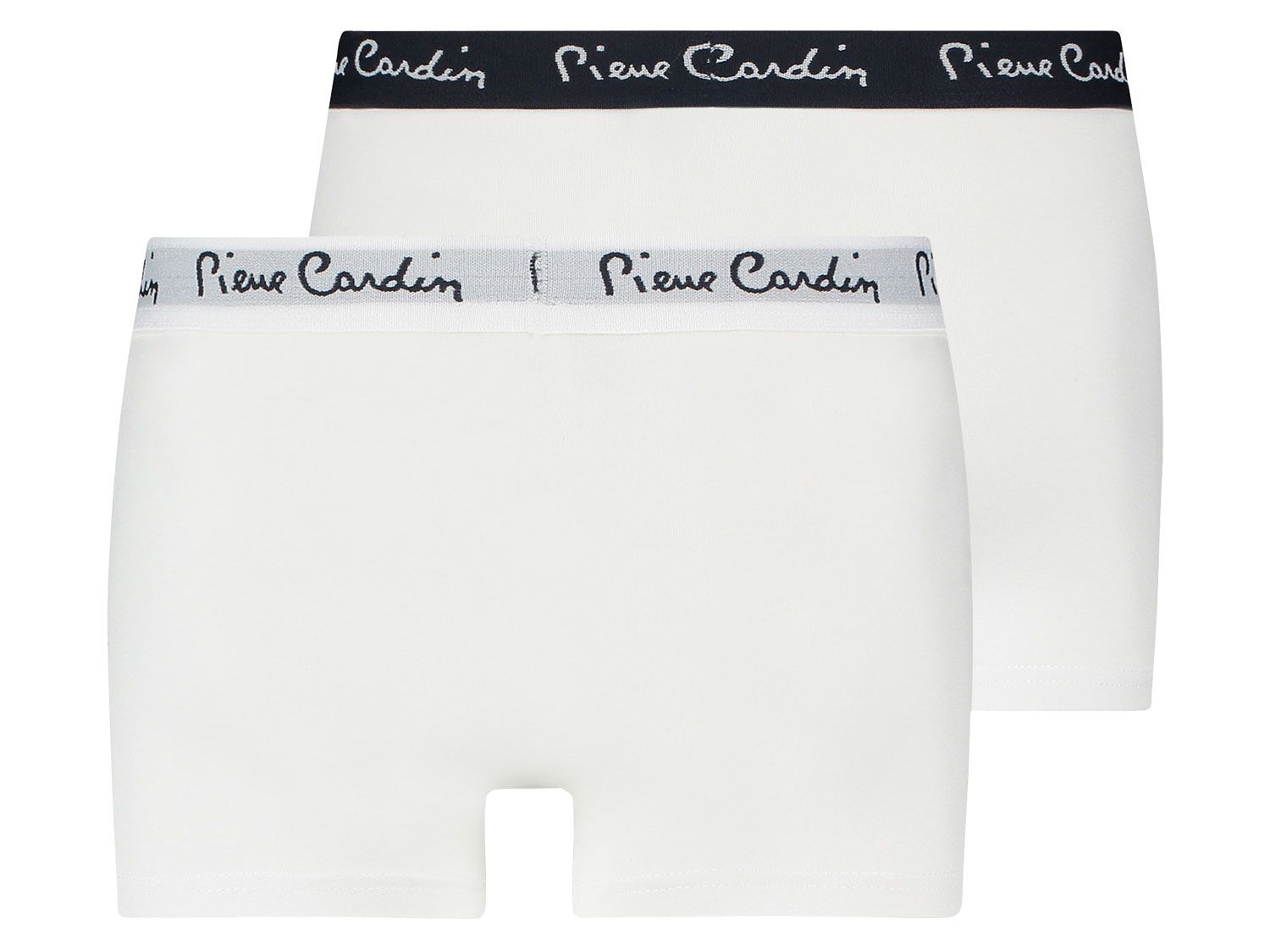 Pierre Cardin Bokserki męskie z bawełny, 2 pary Biały, L