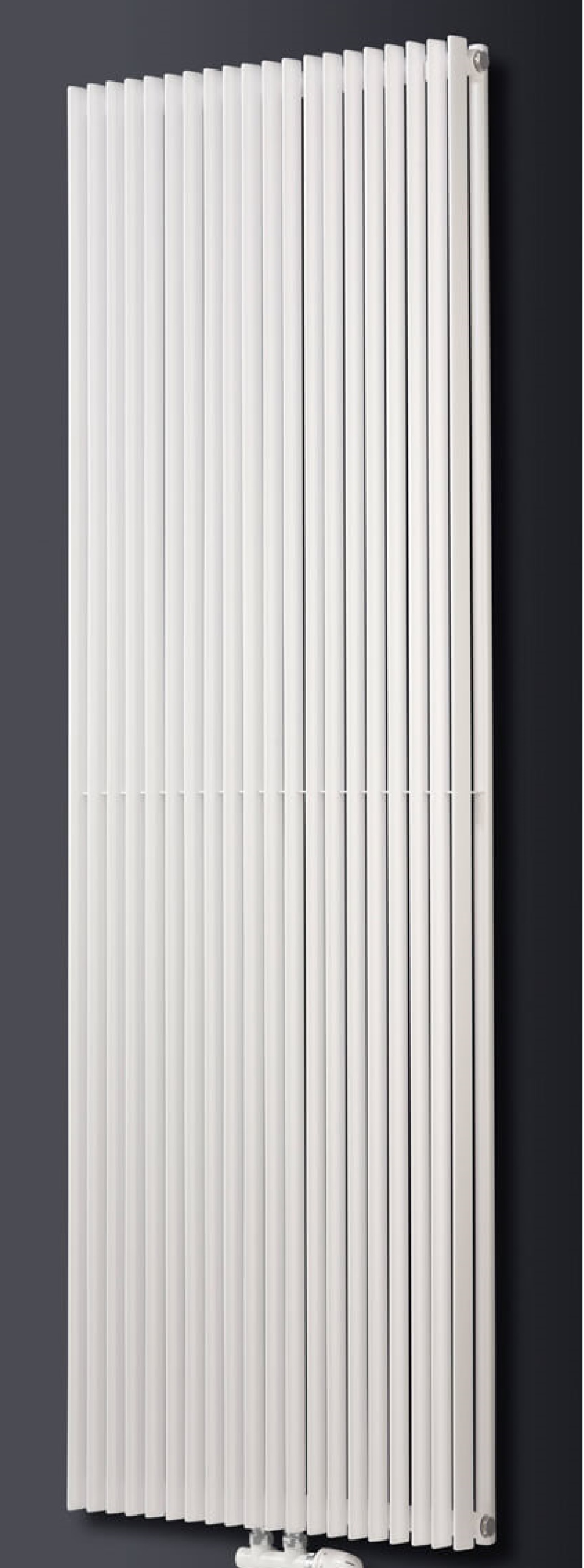 Darmowa Dostawa - Grzejnik dekoracyjny 200x60 cm podłączenie dolne Luxrad Aurora Podwójna AURP20006009003ZDC