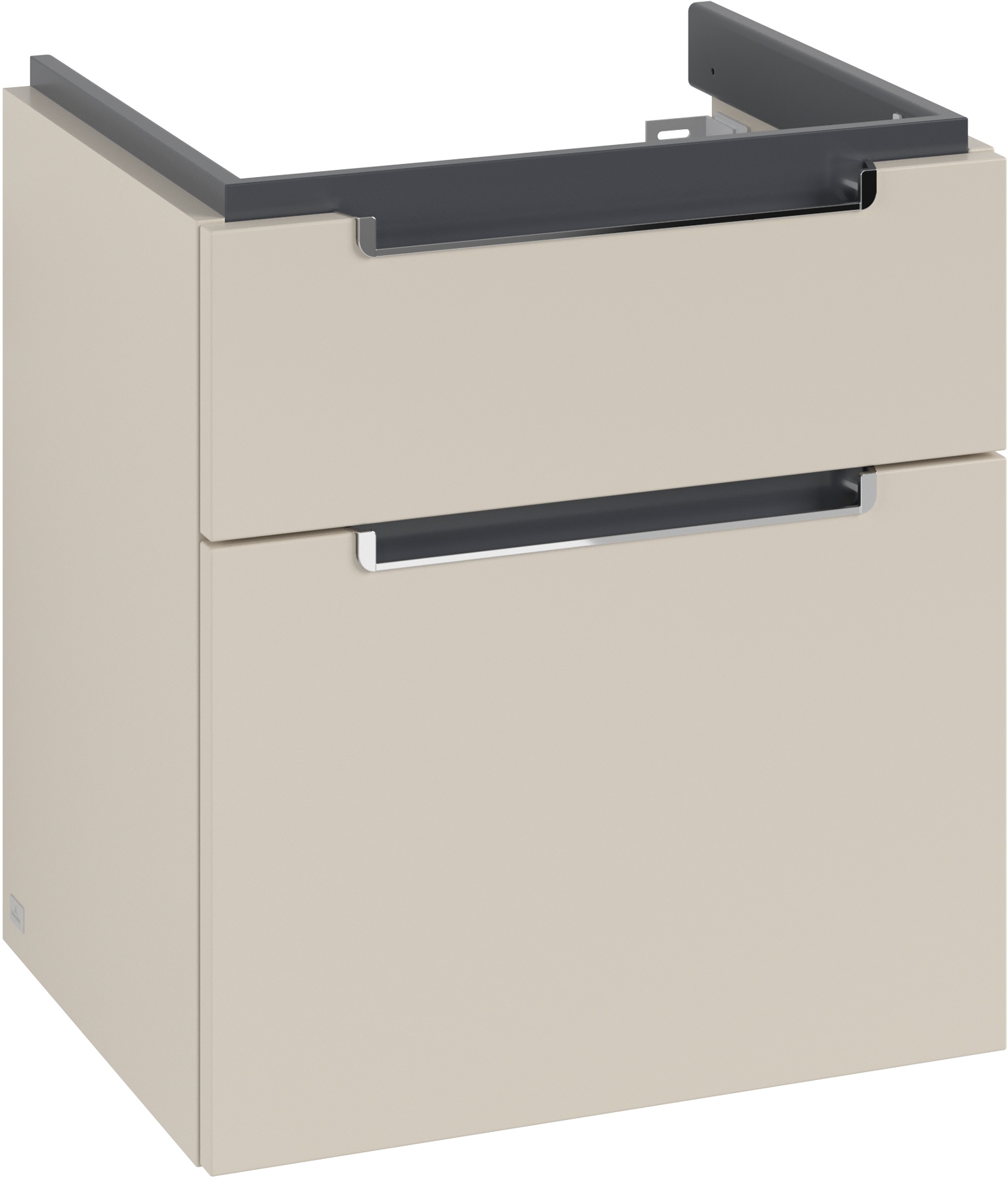 Darmowa Dostawa - Szafka 53.7x42.3x59 cm podumywalkowa wisząca szara Villeroy & Boch Subway 2.0 A90810VN