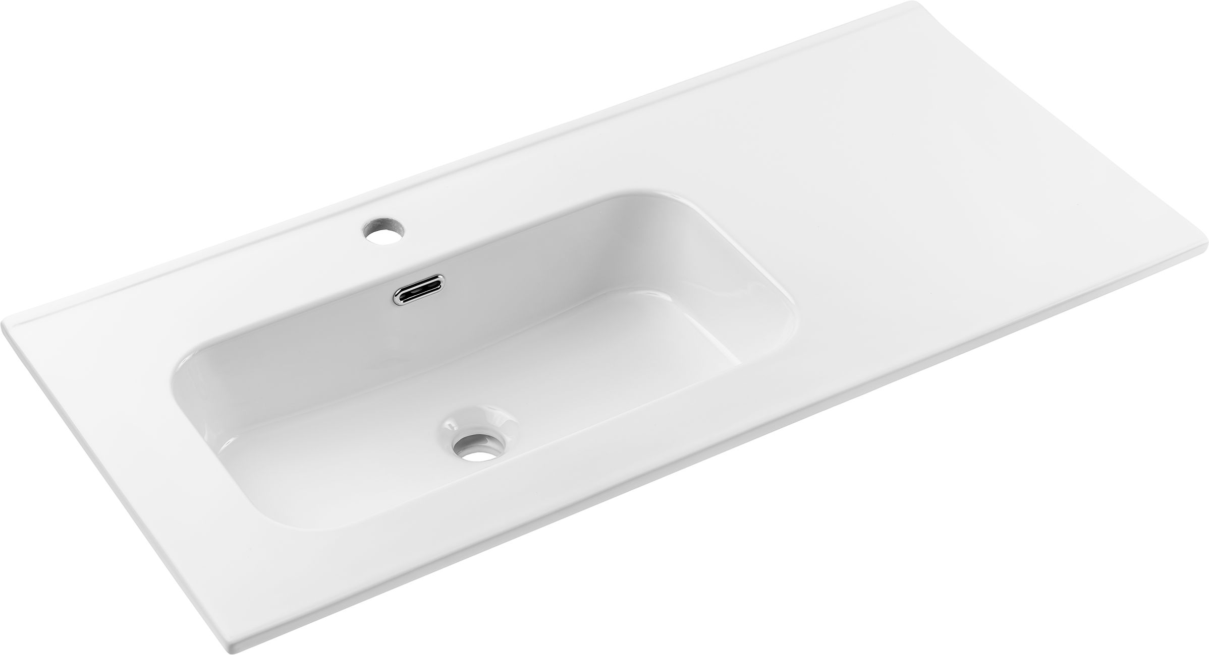 Darmowa Dostawa - Umywalka 101x46 cm prostokątna meblowa biała Comad Go 2 GO2100CMLDPE8095100L