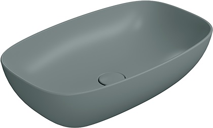 Darmowa Dostawa - Umywalka 60x38 cm owalna nablatowa GSI Nubes 978304