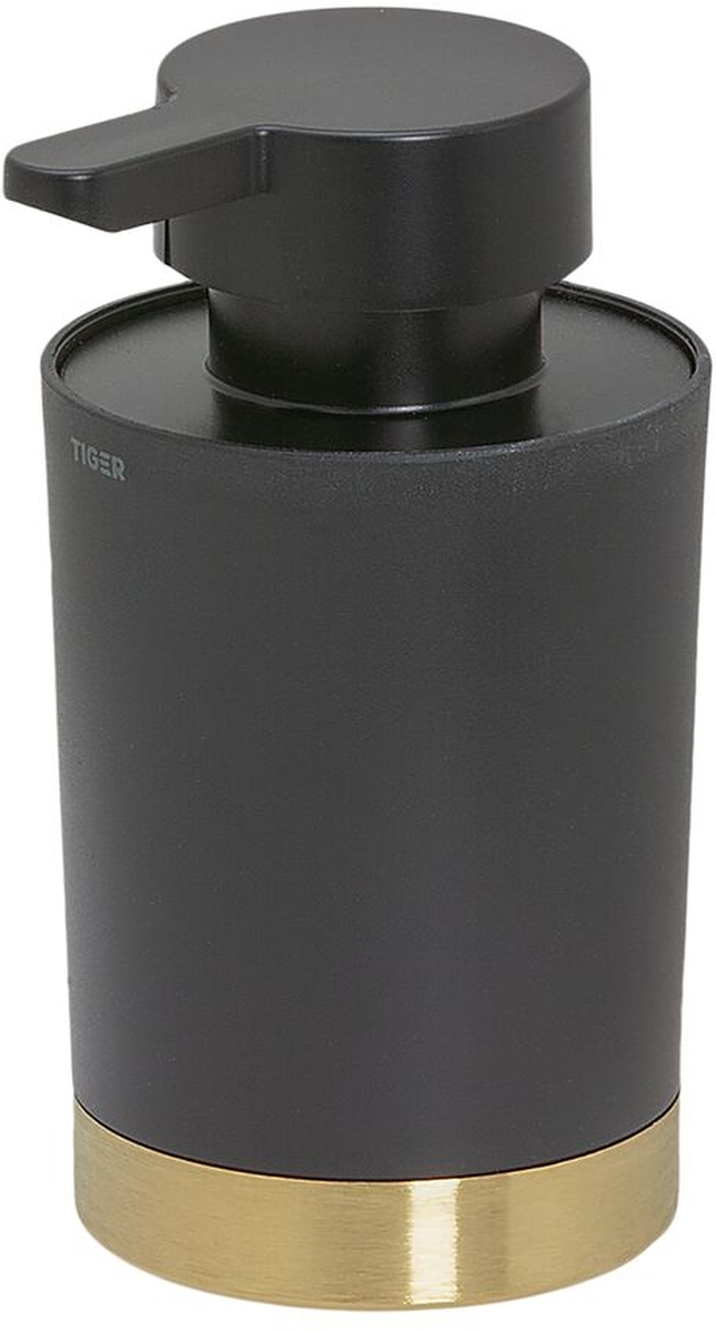 Darmowa Dostawa - Dozownik do mydła 180 ml czarny Tiger Tune 1326135646
