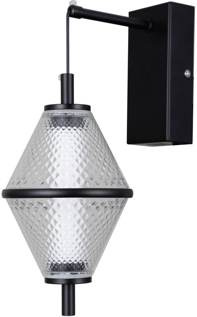 Darmowa Dostawa - Kinkiet 1x5 W czarny Italux Fuente WL343951BK