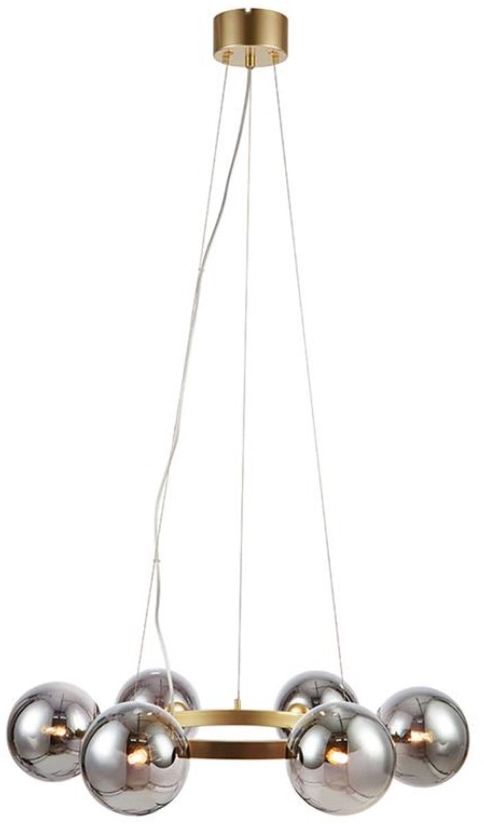 Darmowa Dostawa - Lampa wisząca 6x20 W przydymiona Markslöjd Circle 108050