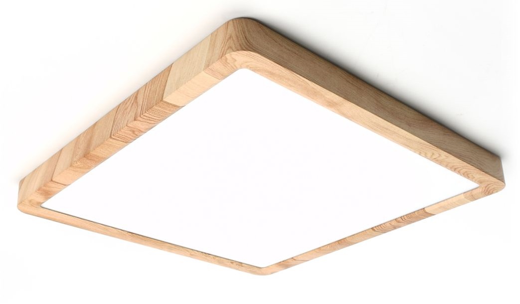 Darmowa Dostawa - Plafon 1x24 W drewno Italux Olbis PLF63827300L24WWO