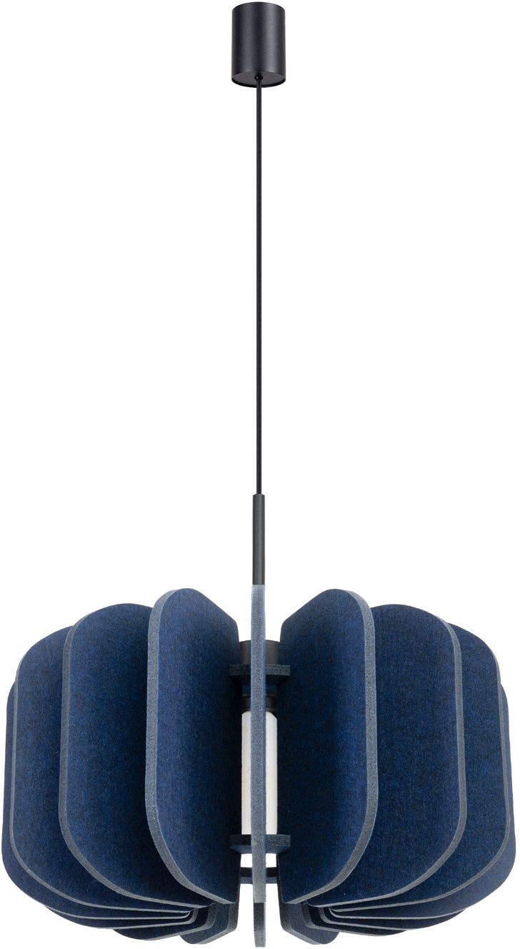 Darmowa Dostawa - Lampa wisząca 1x15 W niebieska Sollux Lighting Mula SL1862