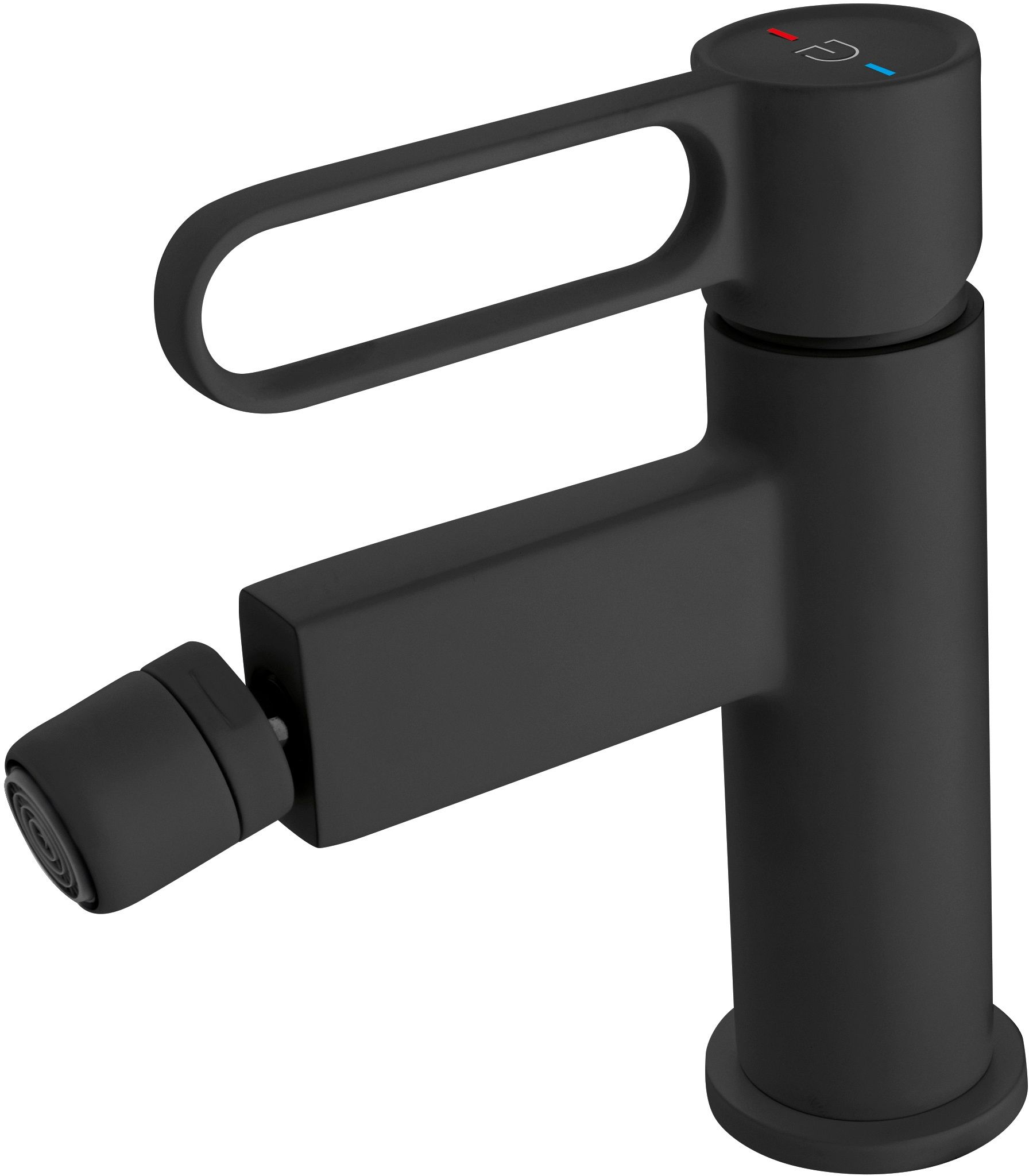 Darmowa Dostawa - Bateria bidetowa stojąca czarny FDesign Zaffiro FD1ZFR622