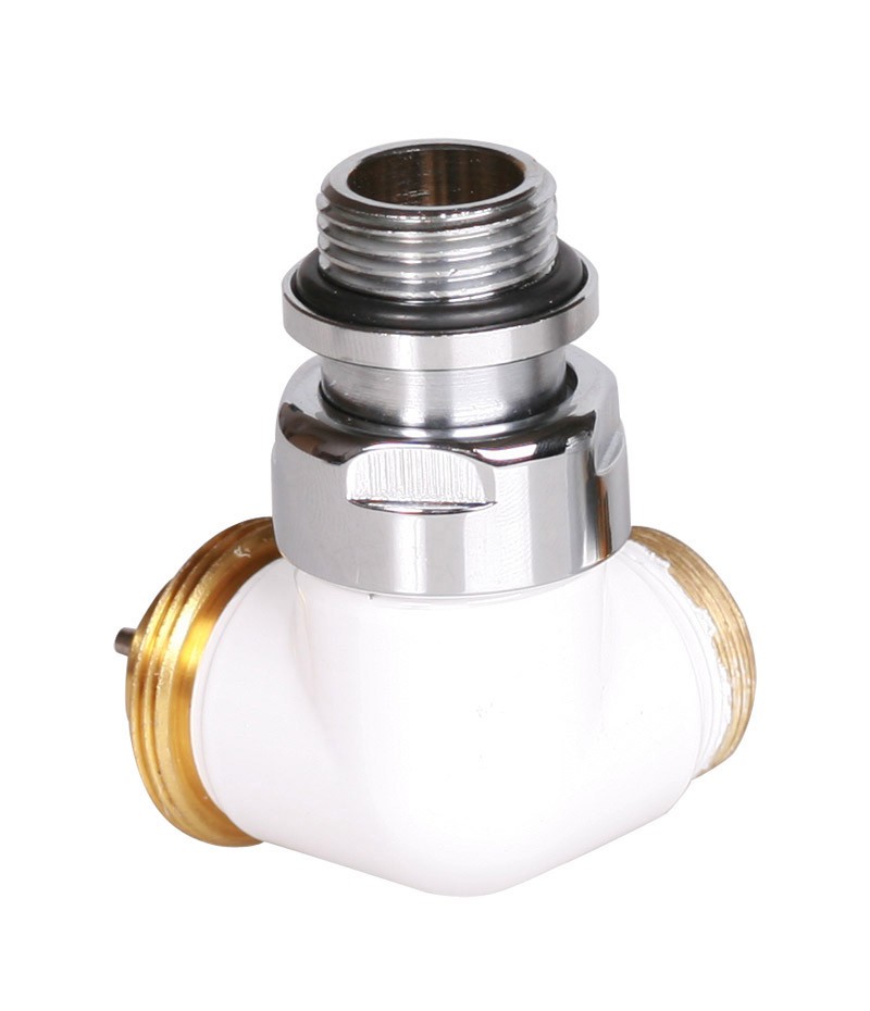 Darmowa Dostawa - Zawór trójosiowy termostatyczny biały Terma TGZTBI002