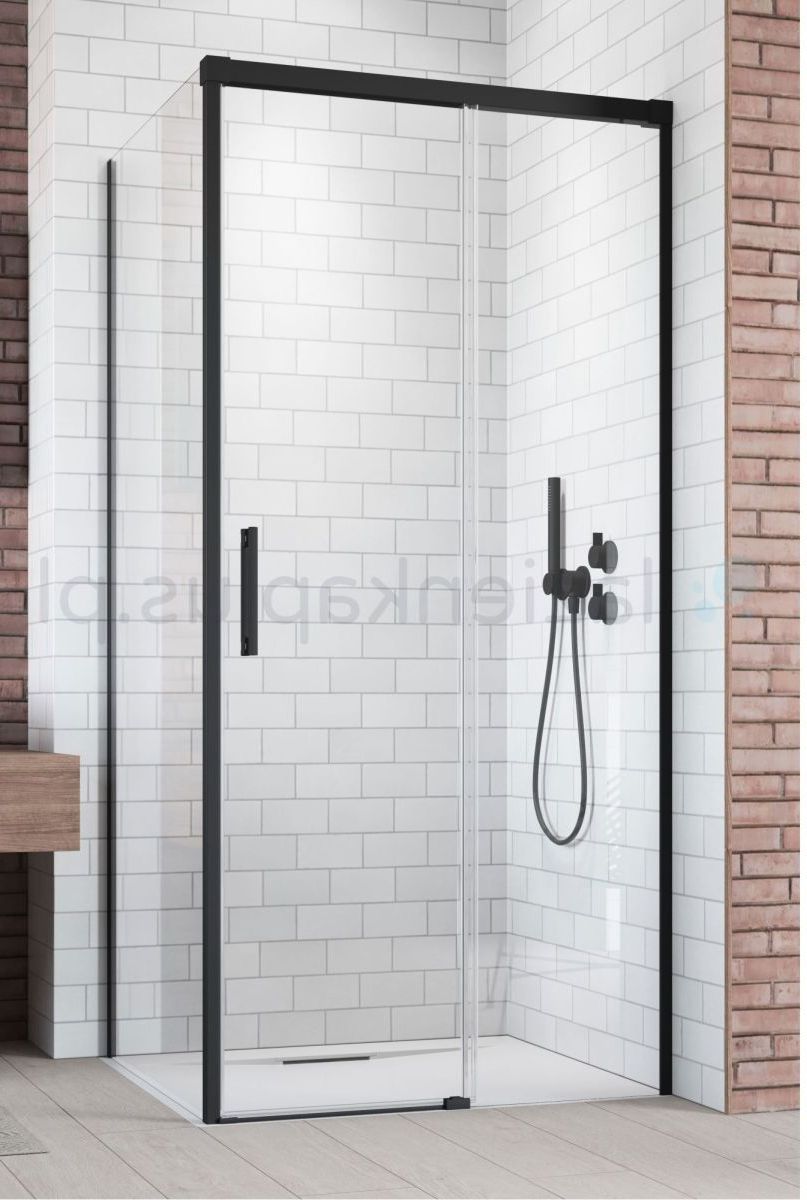Darmowa Dostawa - Ścianka prysznicowa 120 cm Radaway Idea Black KDJ 3870545401L