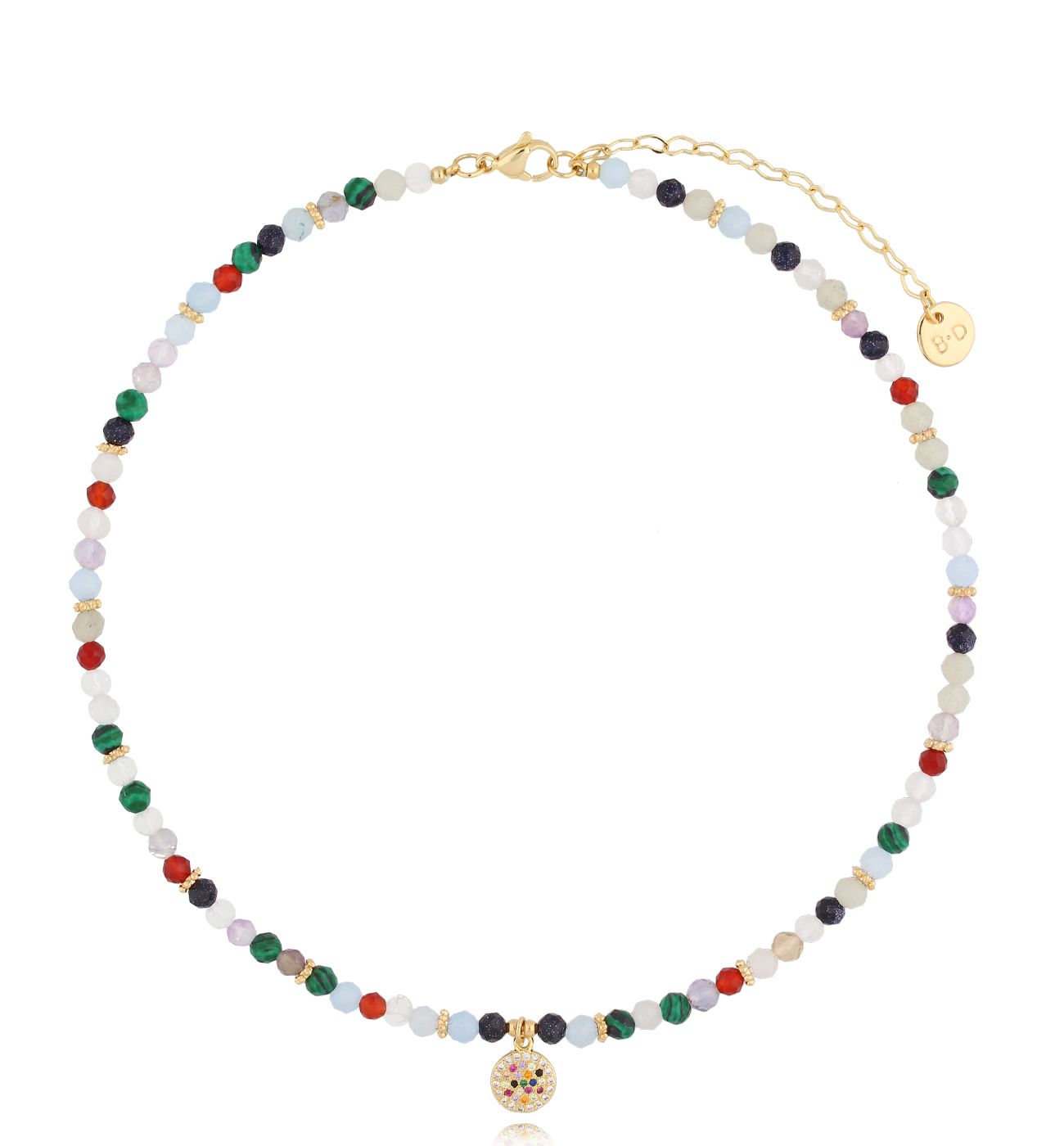 Naszyjnik z kamieniami naturalnymi Amayas NTW1069