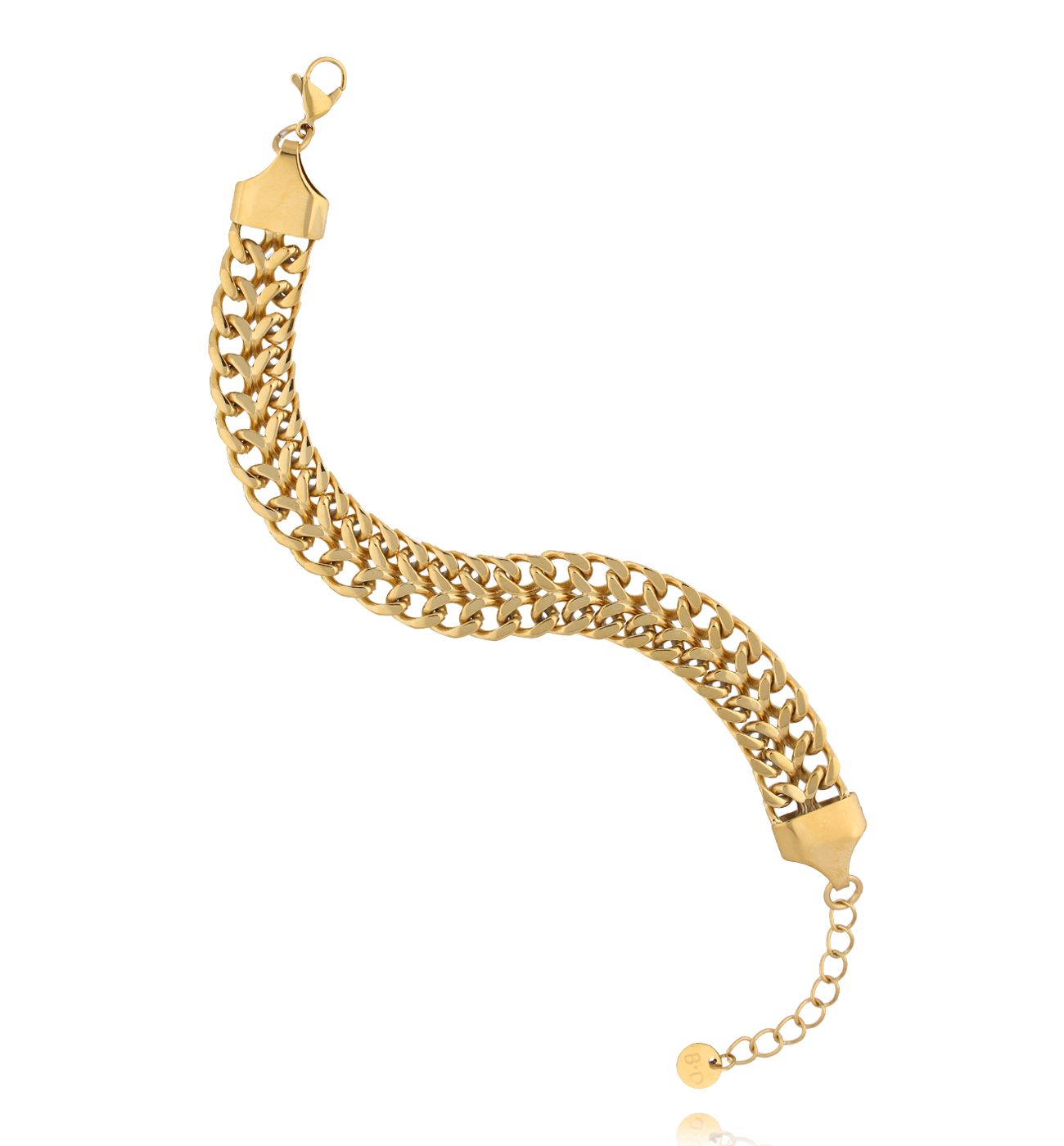 Bransoletka złoty łańcuch BSY0322