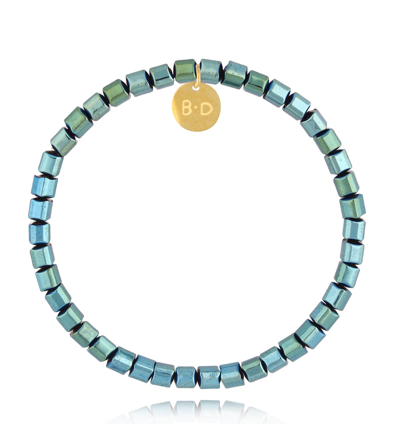 Bransoletka z hematytami zielonymi damska Volcano BTW2551