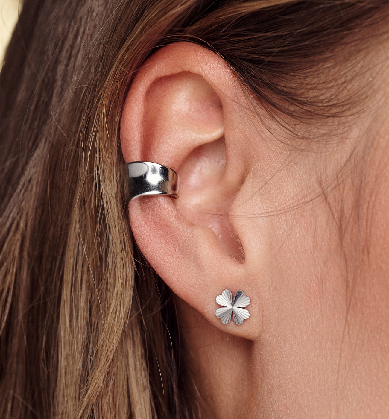 Nausznica srebrna KEA0050 - By Dziubeka