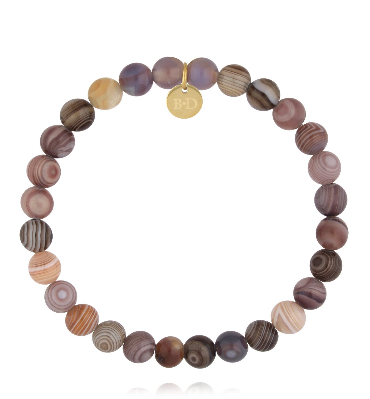 Bransoletka z agatu - By Dziubeka