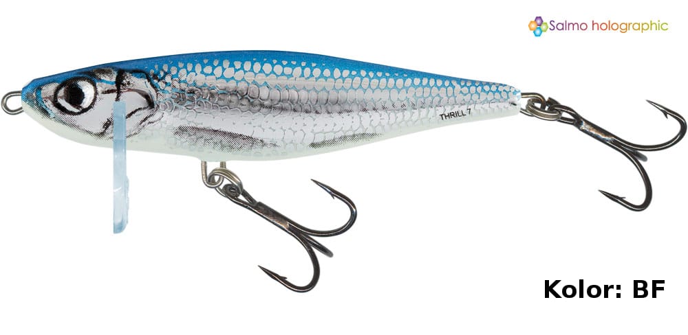 Salmo Wobler Thrill Tonący 7cm BF