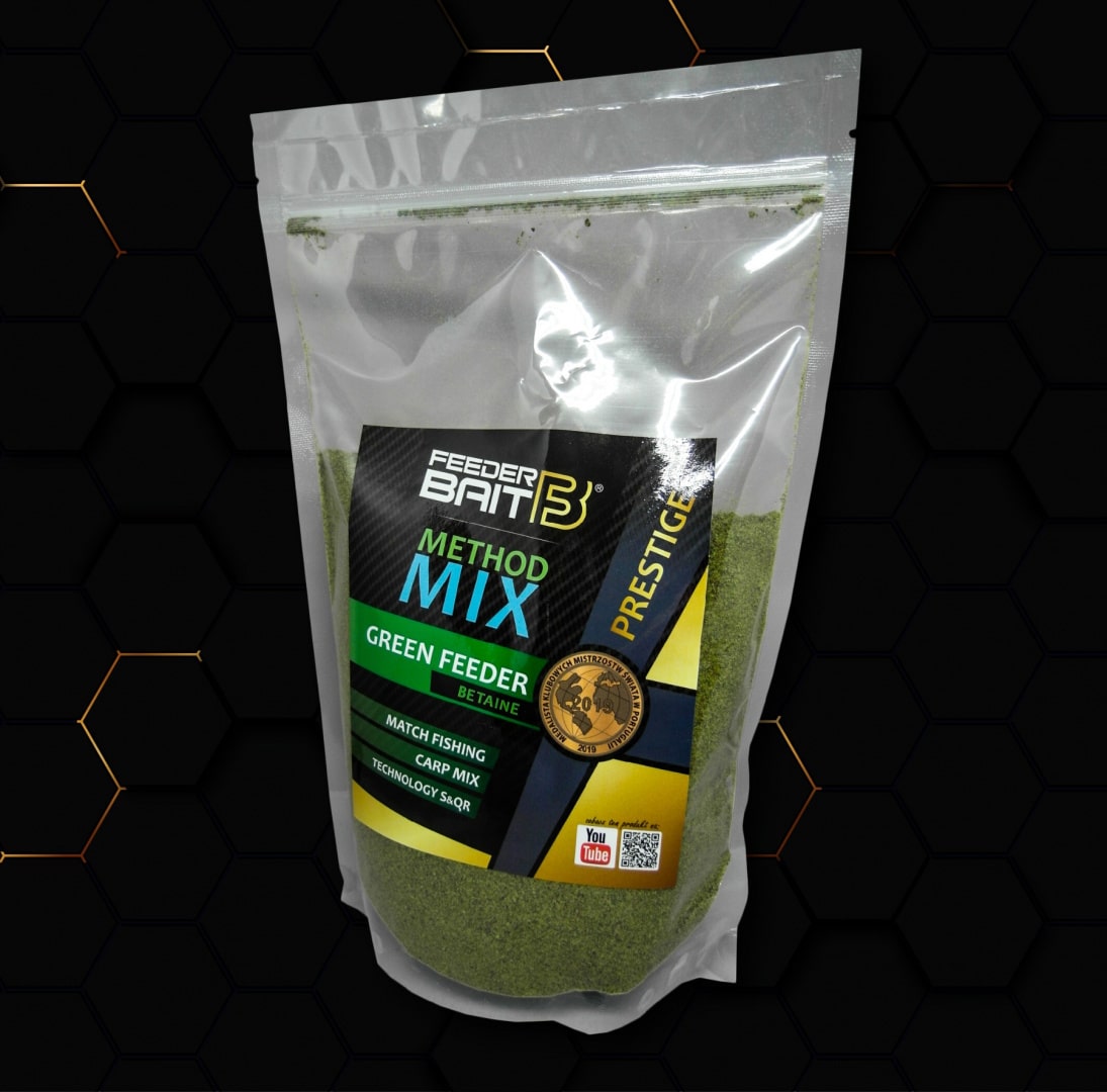 Feeder Bait Zanęta Prestige Method Mix Green Betaine 800g