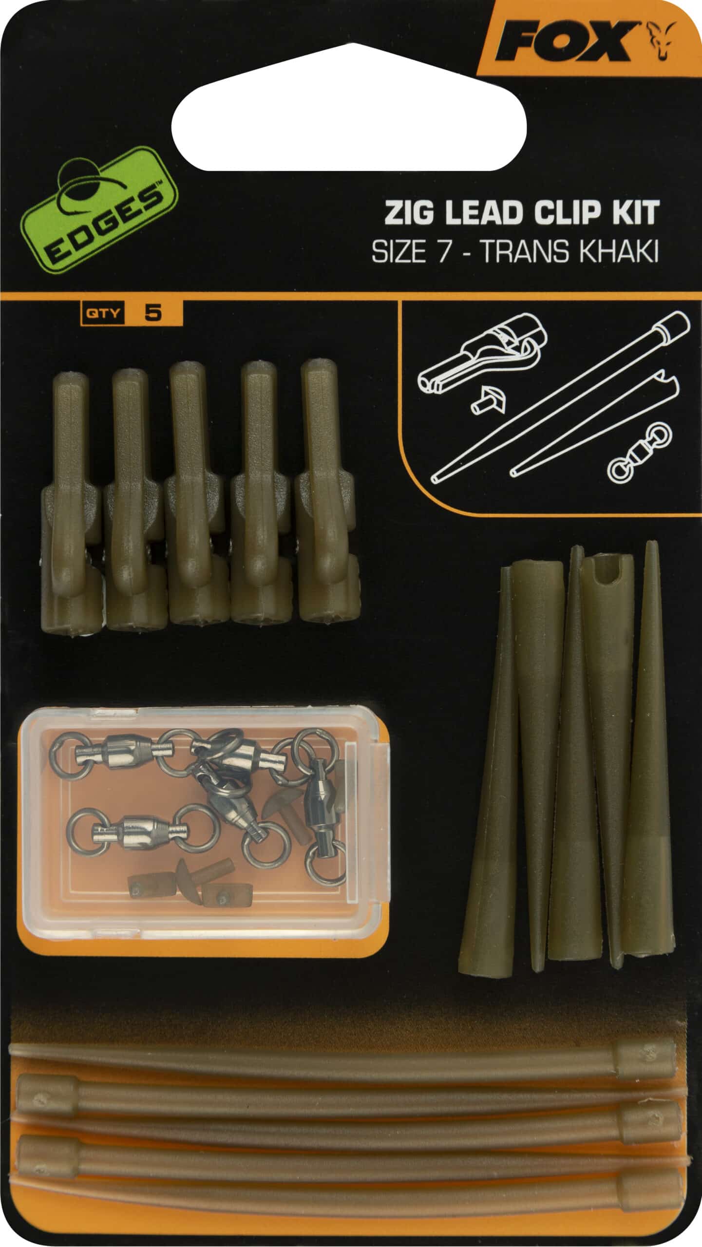 Fox Klips ZIG Lead Clip Kit