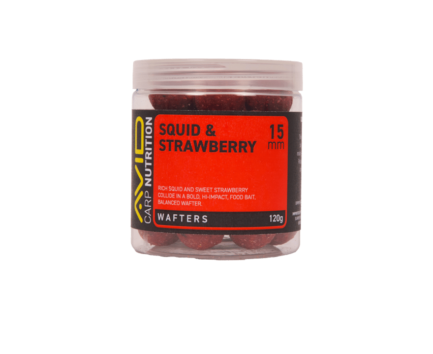 Avid Kulki Pop-up Squid & Strawberry 15mm Red