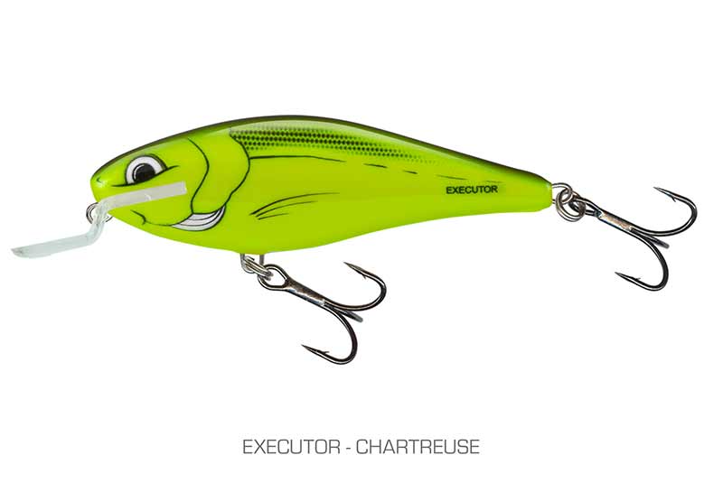 Salmo Wobler Executor Pływający SR 5cm Chartreuse
