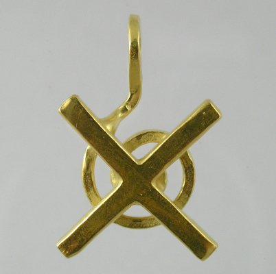 Runa Gebo - pozłacana